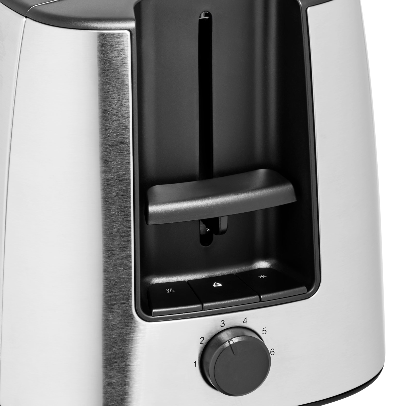 WMF Toaster »Bueno Pro, Doppel-Langschlitz-Toaster, XXL Toast, Brötchenaufsatz« 2 lange Schlitze für 4 Scheiben 1550 W 6 Bräunungsstufen, Brotzentrierung, Krümelschublade, Cromargan Gehäuse