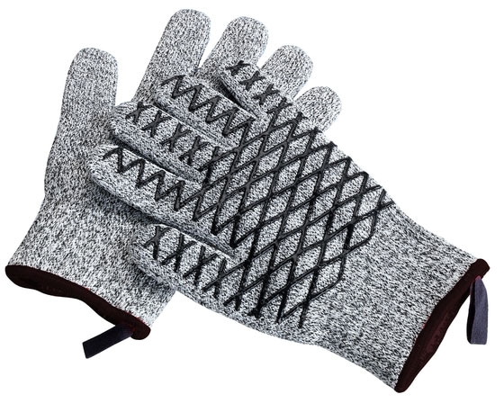 Maximex Grillhandschuhe "2in1" Schnittschutzhandschuhe für Herren, hitzebes günstig online kaufen