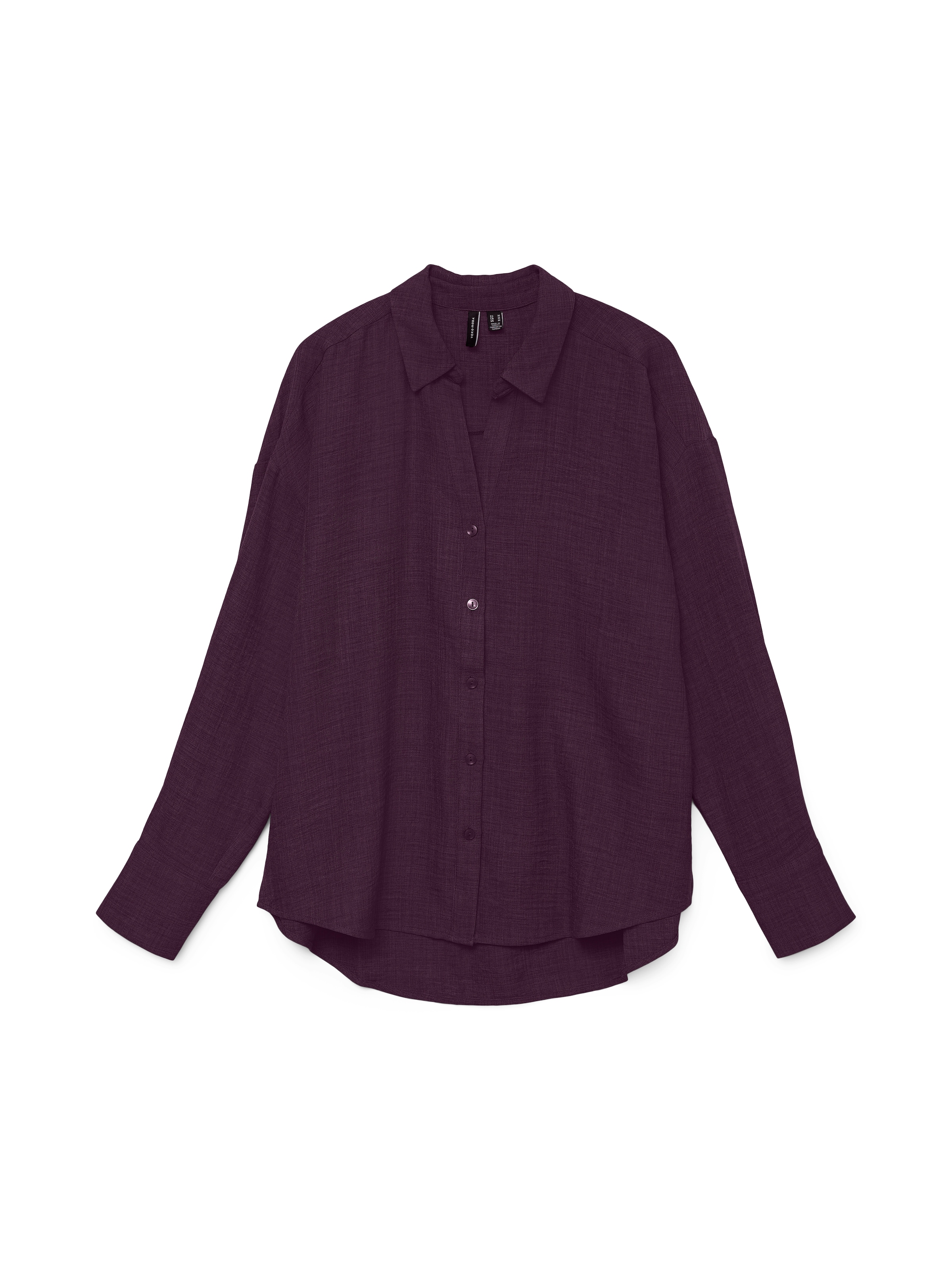 Vero Moda Langarmbluse »VMMELANEY QUEENY LS SHIRT WVN NOOS«