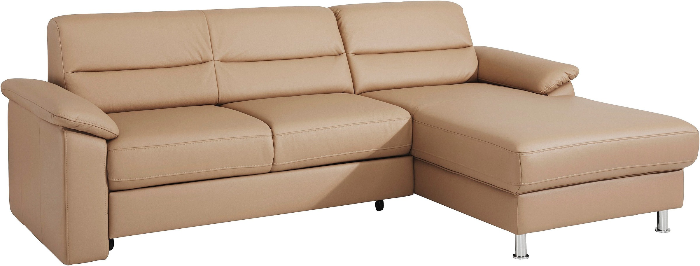 sit&more Ecksofa »Top Ascara L-Form«, inklusive Boxspring/Federkern-Polsterung, komfortablem Federkern