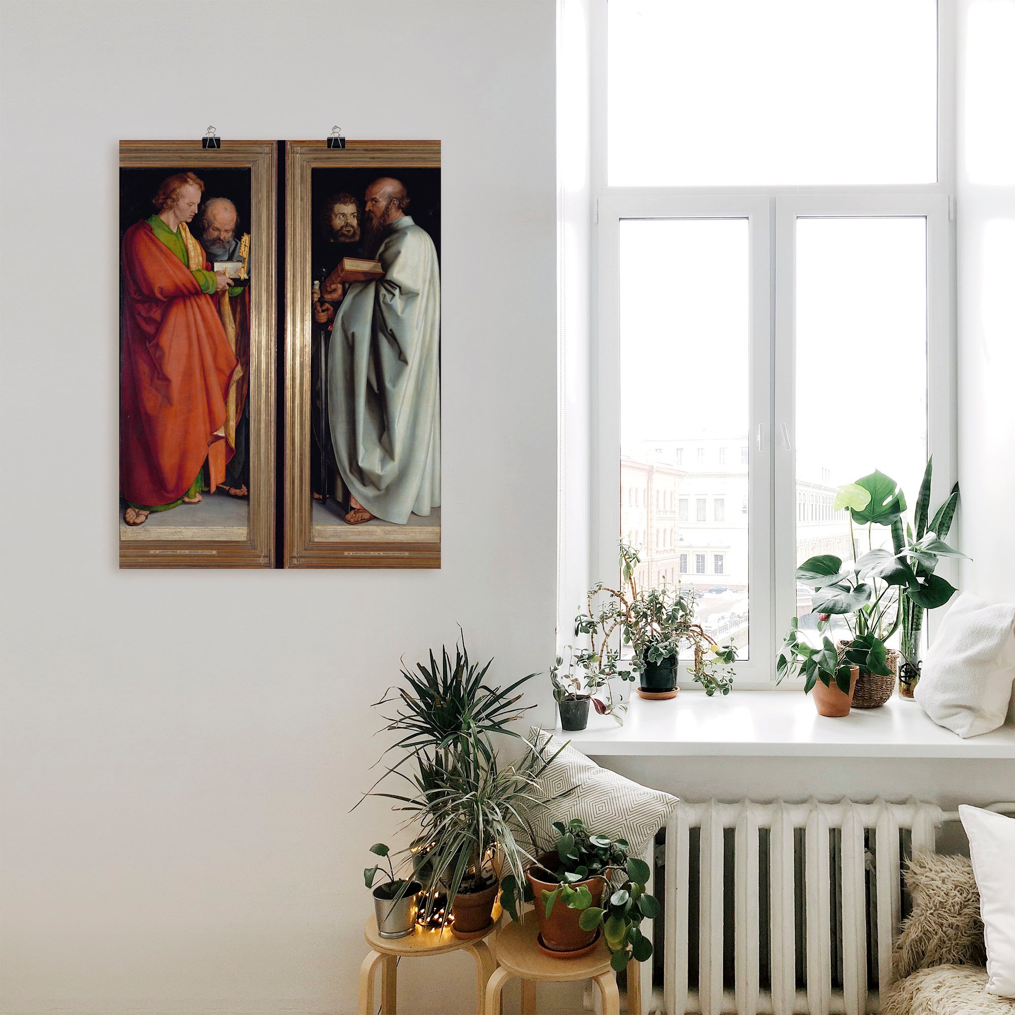 Artland Wandbild »Die vier Apostel«, Religion, (1 St.), als Leinwandbild, Wandaufkleber oder Poster in versch. Größen