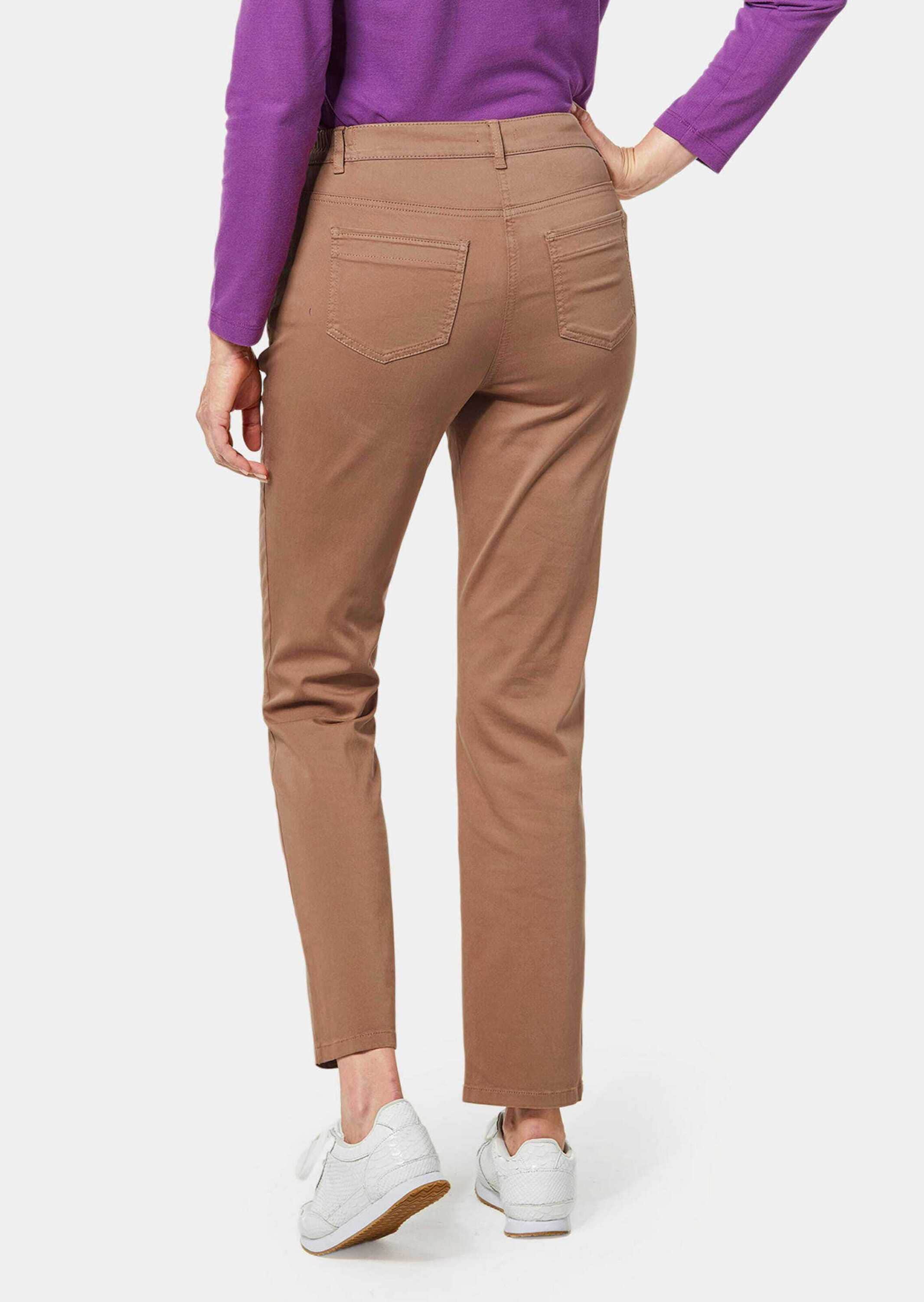 GOLDNER 2-in-1-Hose »Hose Carla Hose Carla in jeanstypischer Form und trendstarker Farbe«
