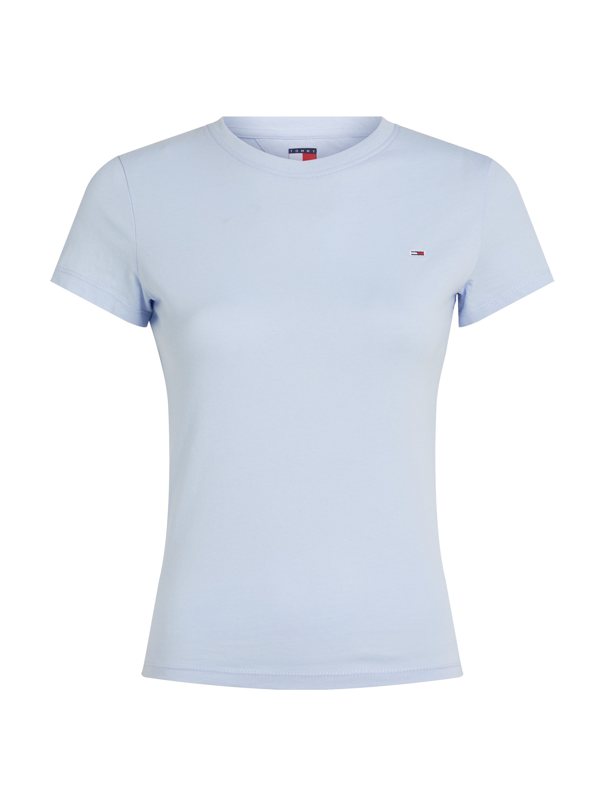 Tommy Jeans T-Shirt »TJW SLIM C-NECK TEE«, mit Logo-Stickerei