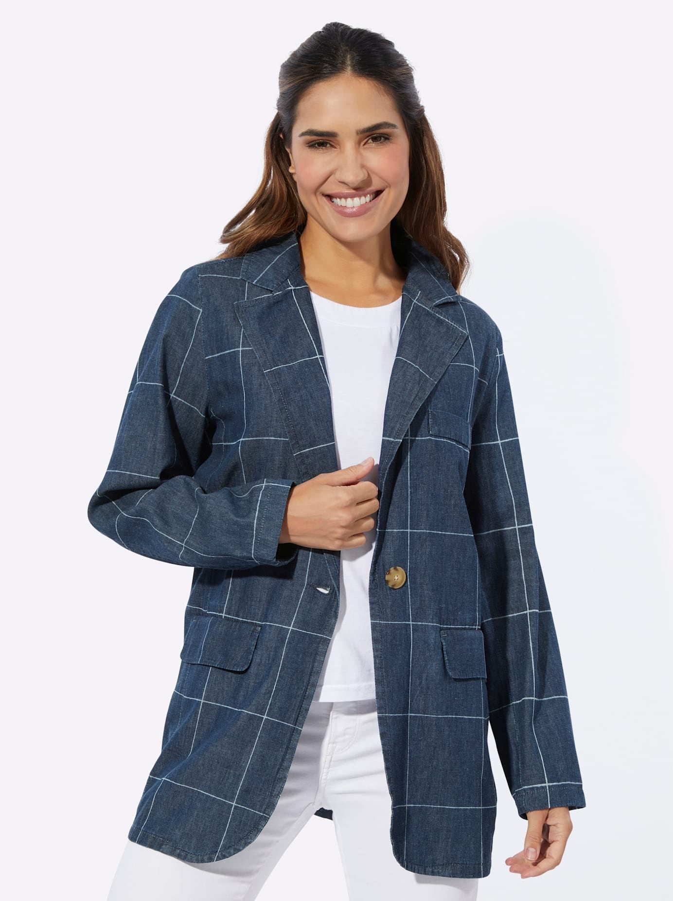 Classic Basics Jeansblazer "Jeans-Blazer" günstig online kaufen