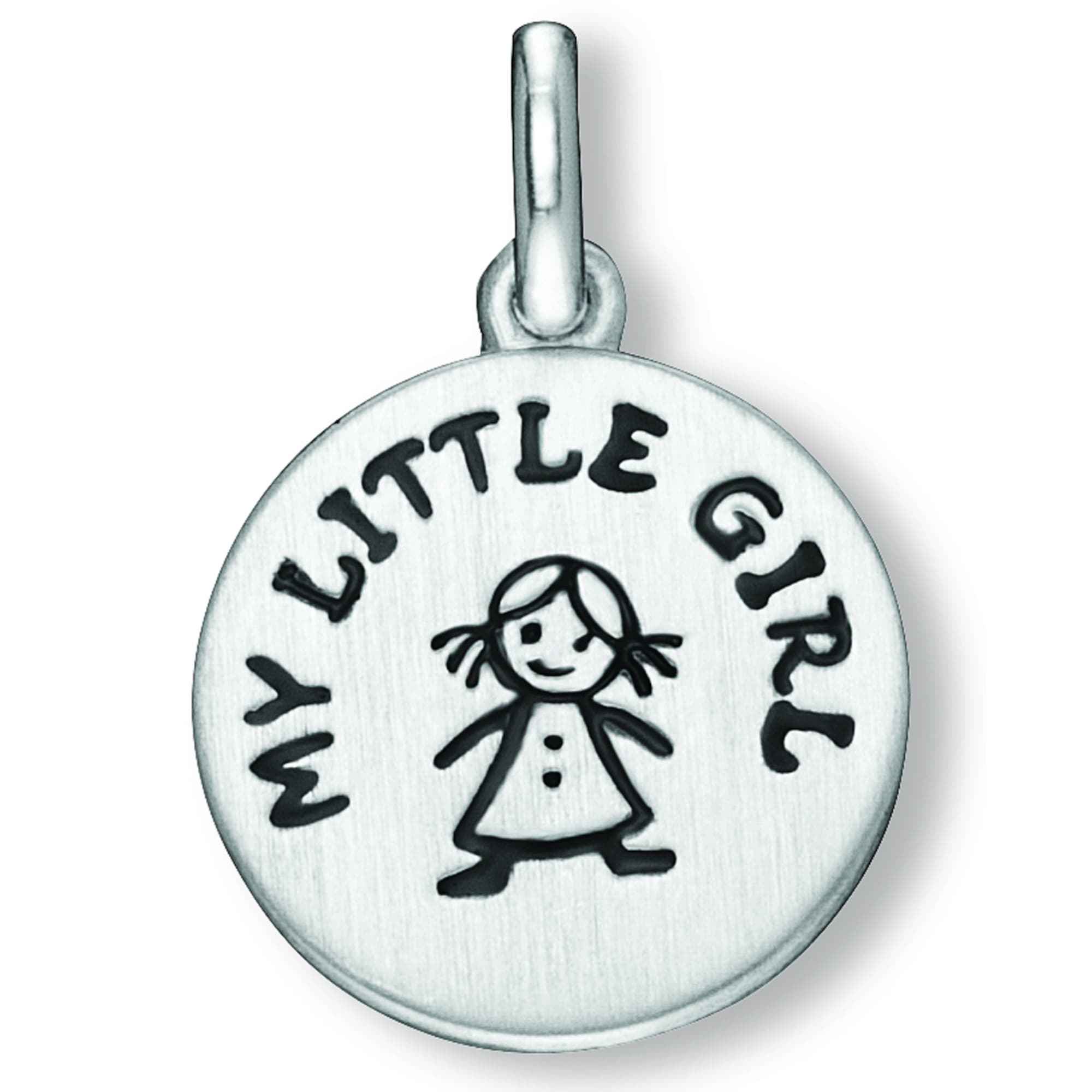 Kette mit Anhänger »My Little Girl Anhänger aus 925 Silber Ø 12,5 mm«, Damen...