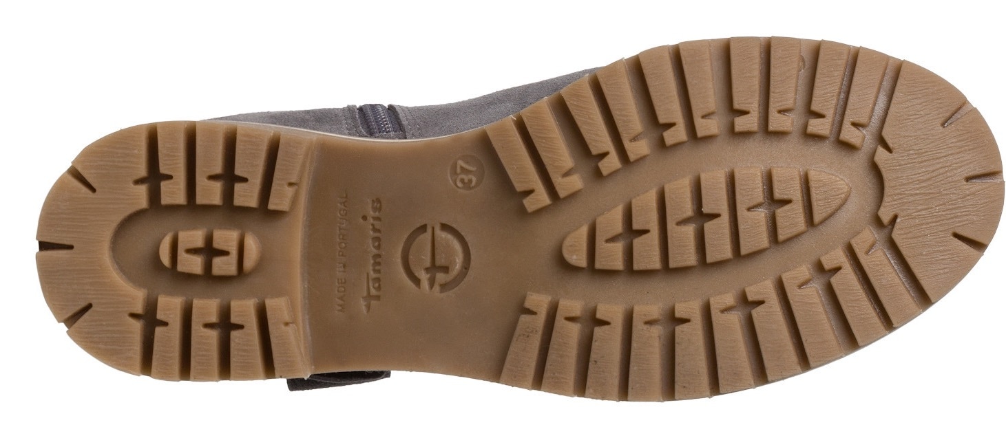 Tamaris Winterstiefelette, Blockabsatz, Winterboots, Stiefelette mit Duo Tex-Ausstattung