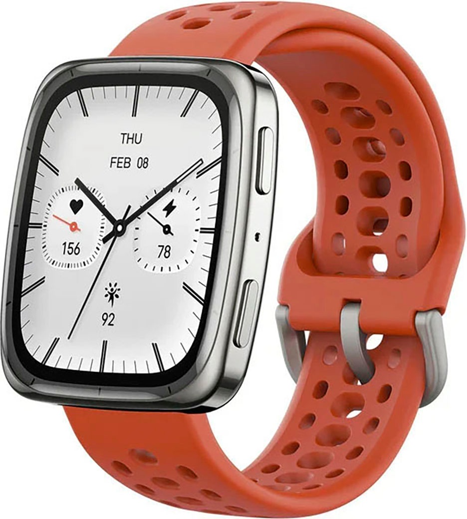 Amazfit Active 2 4.45 cm (1.75") AMOLED Digital 390 x 450 pixels Touchscreen Stainless steel