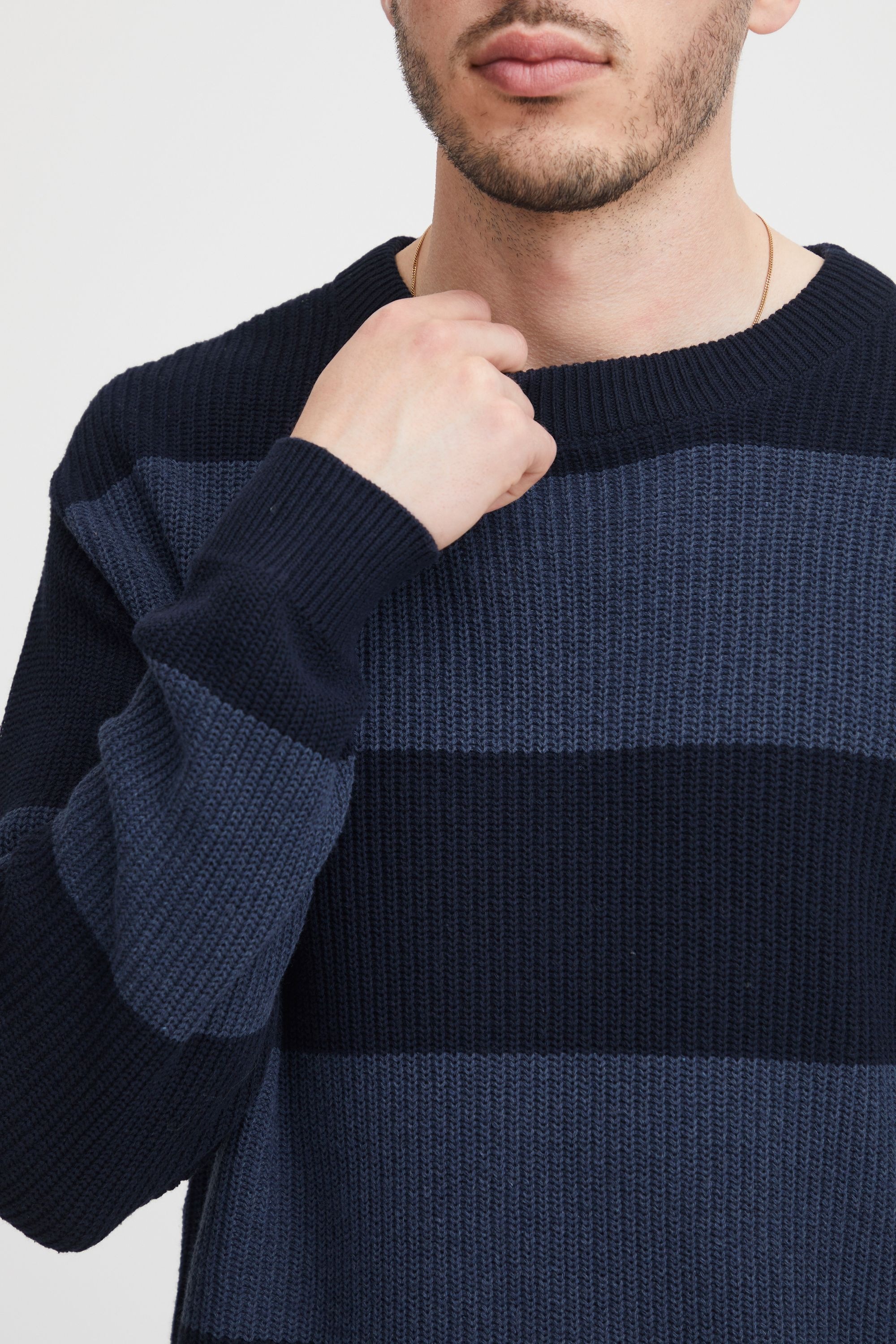 !Solid Strickfleece-Pullover »Strickpullover SDSergio«