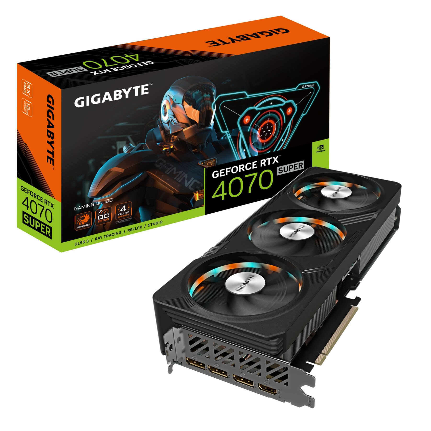 Grafikkarte »GeForce RTX 4070 SUPER GAMING OC 12G«