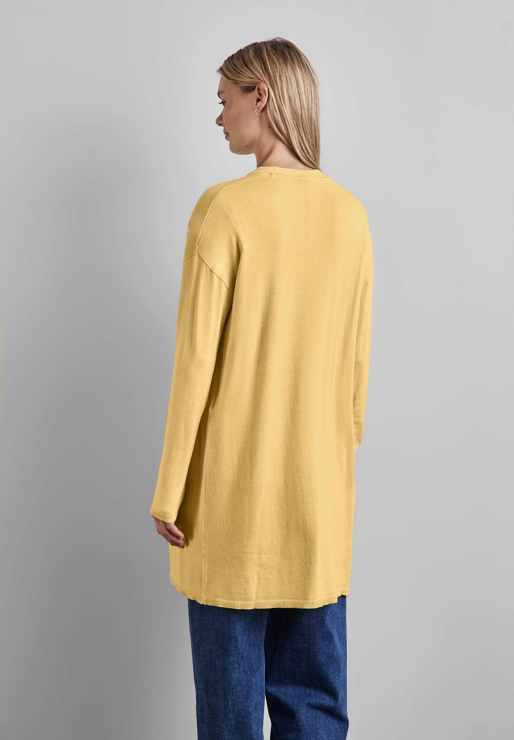 STREET ONE Strickjacke, verschlusslos