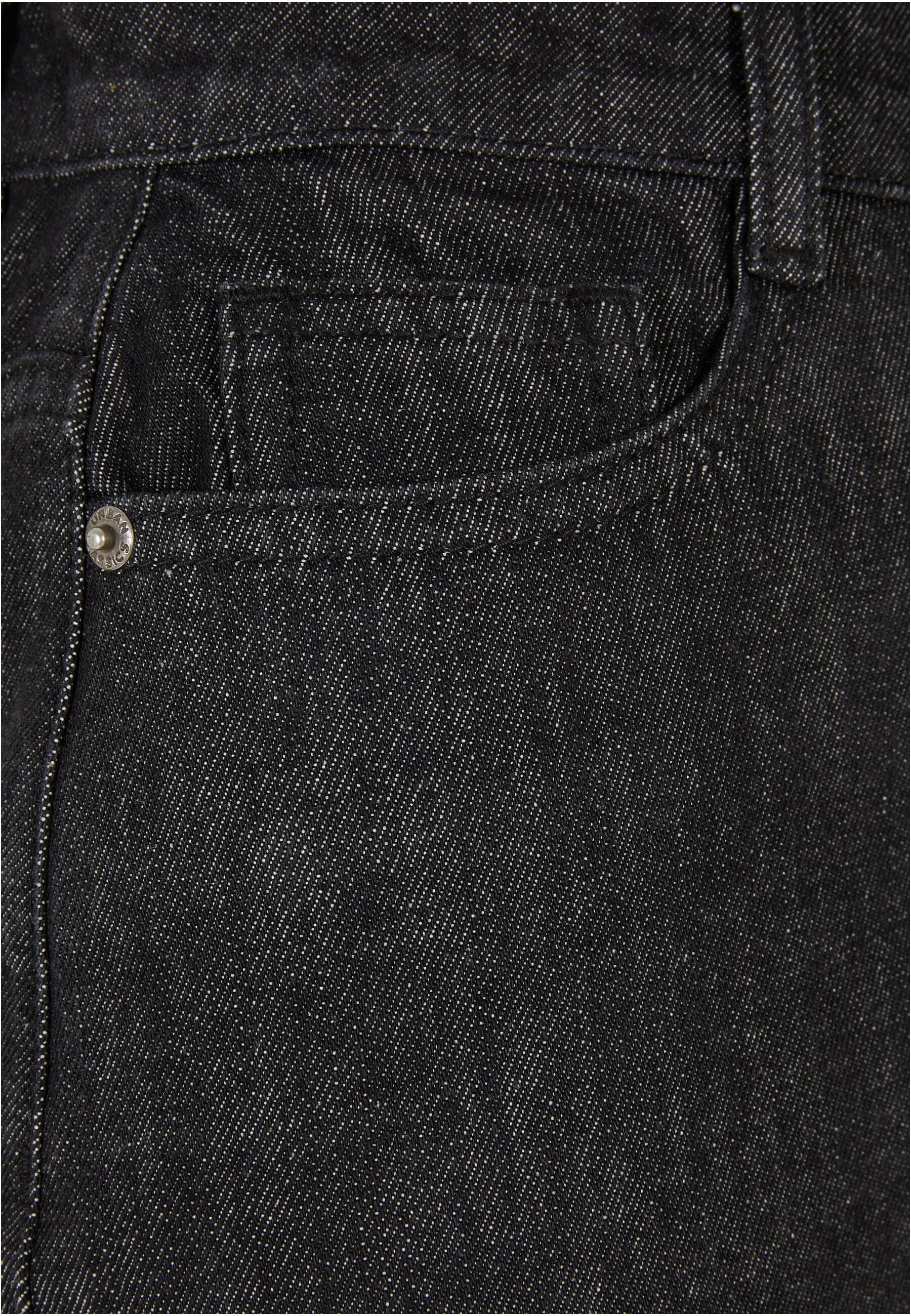 URBAN CLASSICS Jerseyrock »Urban Classics Damen Ladies Midi Denim Skirt«, (1 tlg.)
