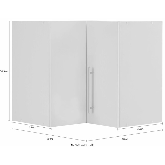 wiho Küchen Eckhängeschrank »Cali«, 60 cm breit kaufen | BAUR