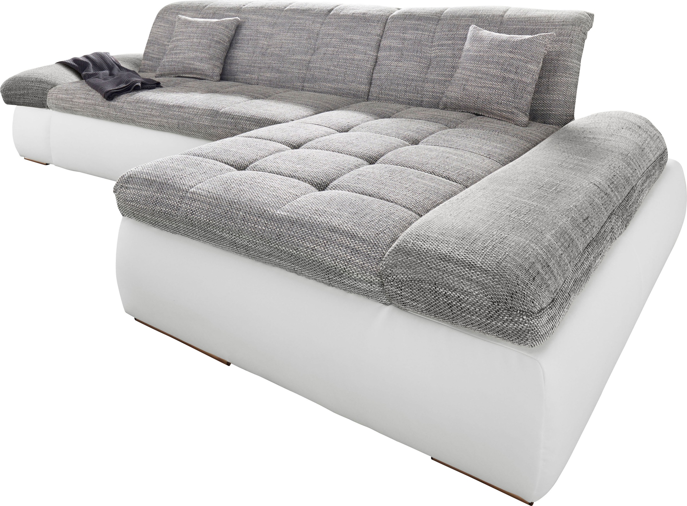 DOMO collection Ecksofa "Moric Luxus - B/T/H 300/172/80 cm, XXL-Format" günstig online kaufen