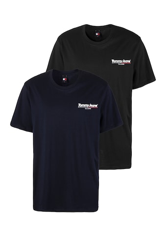 T-Shirt »TJM SLIM TJ TWIST 2PACK TEE EXT«, (Packung, 2 tlg.)