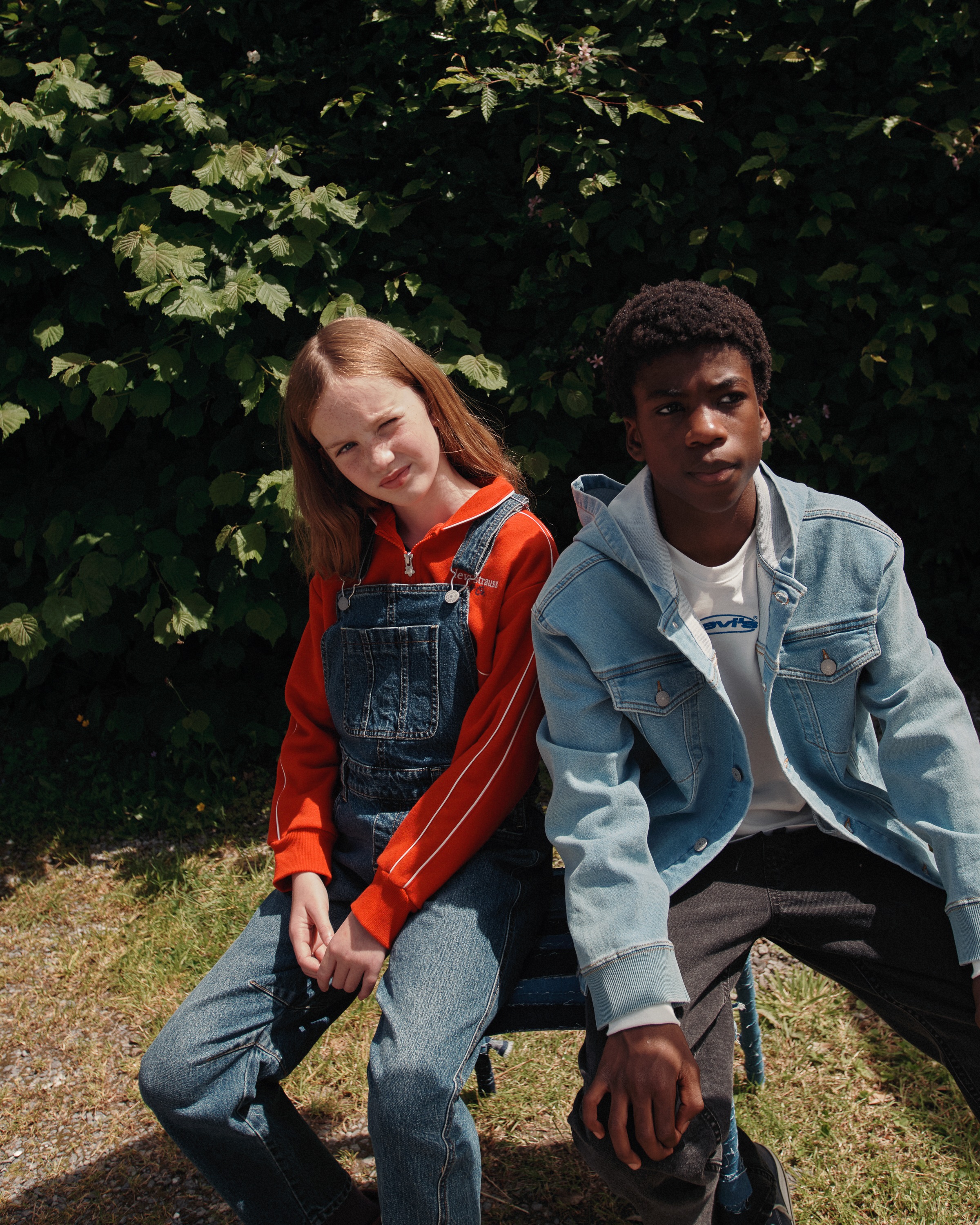 Levi's® Kids Jeanslatzhose »LVG BAGGY BARREL OVERALL« for GIRLS