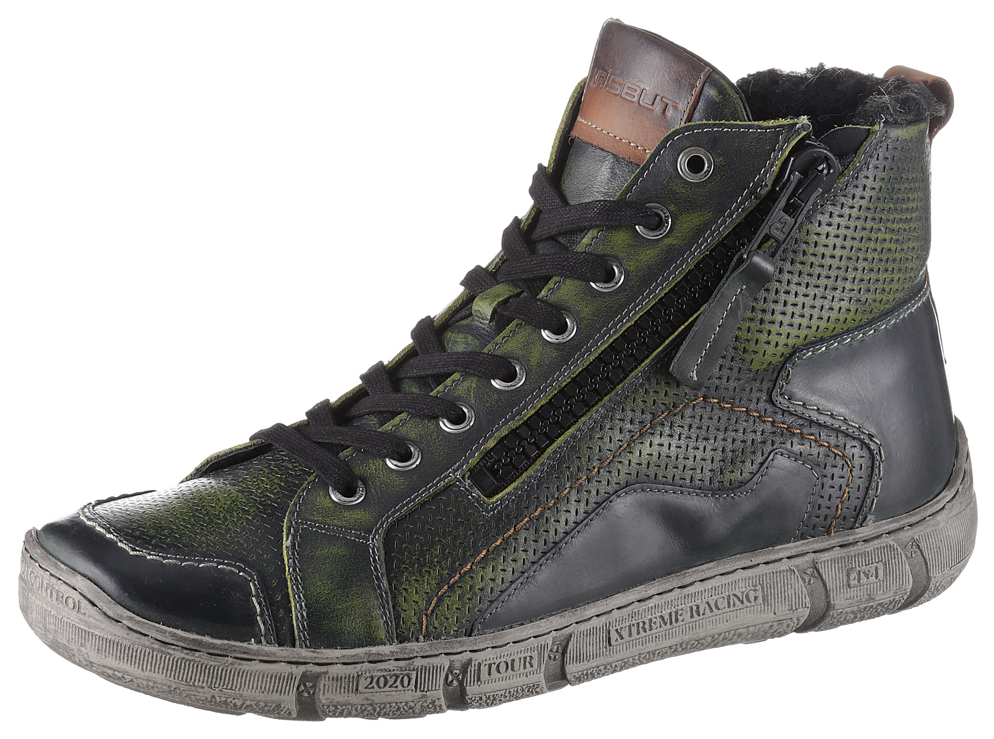 Winterboots, mit beidseitigem Reißverschluss