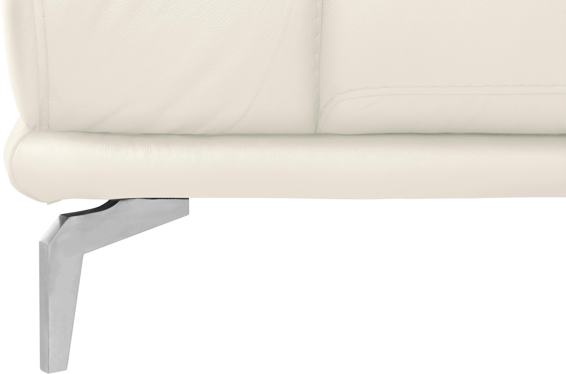 W.SCHILLIG 2-Sitzer »montanaa«, mit Metallfüßen in Chrom glänzend, Breite 192 cm