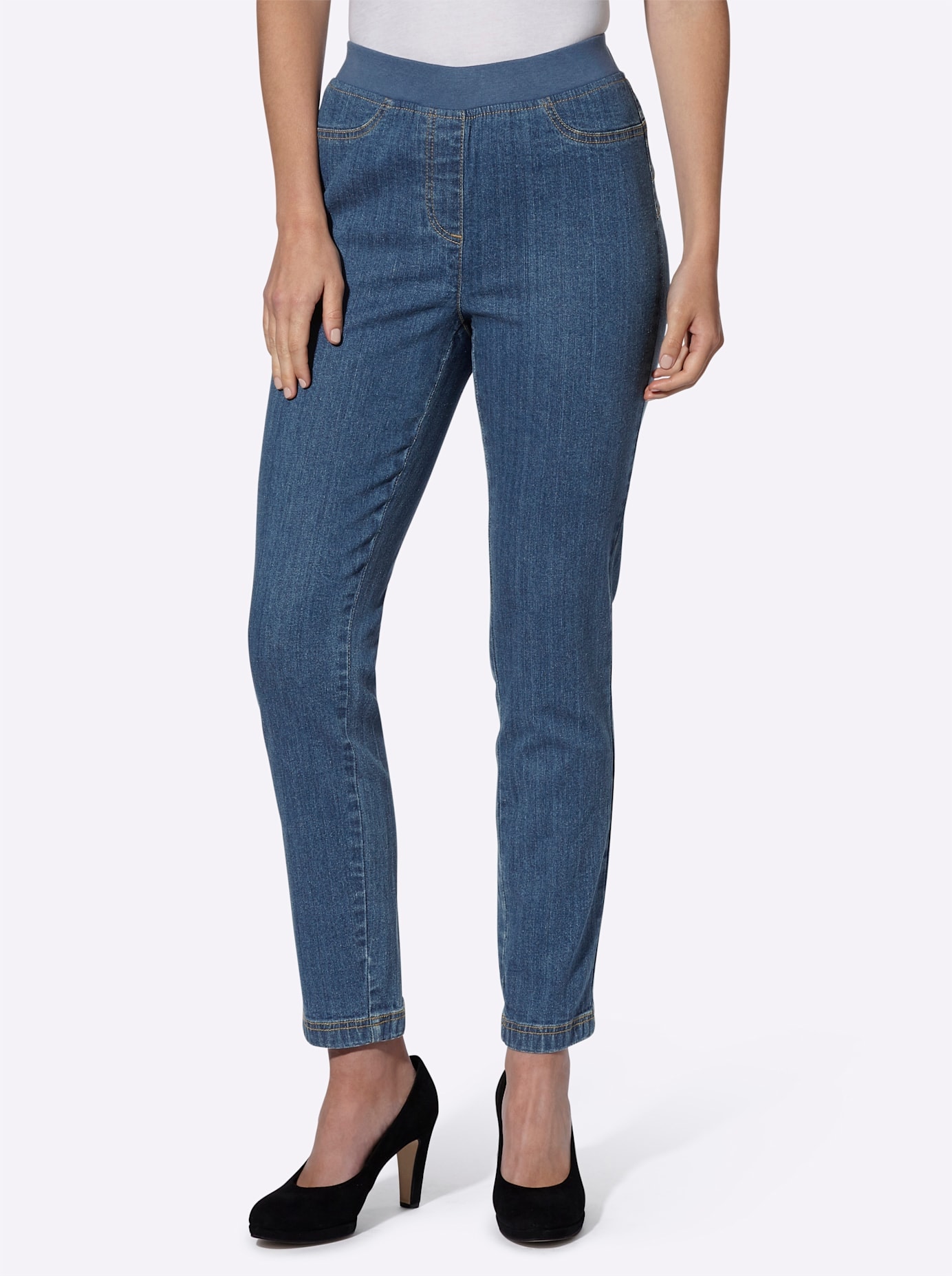 Inspirationen Schlupfjeans 1 Stk. tlg. günstig online kaufen