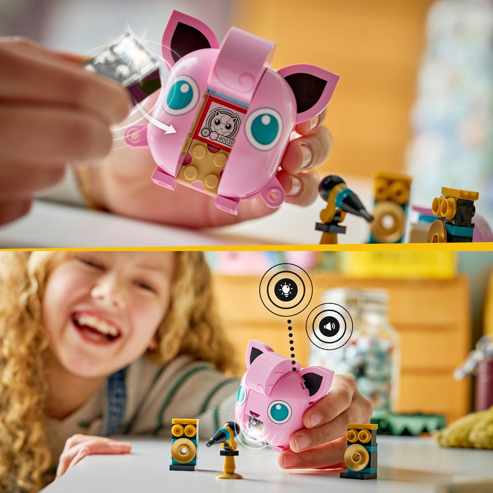 LEGO® Konstruktionsspielsteine »SMART Play™  Pummeluff-Konzert (72159), LEGO Pokémon« Mit SMART Brick kompatibel (nicht enthalten)