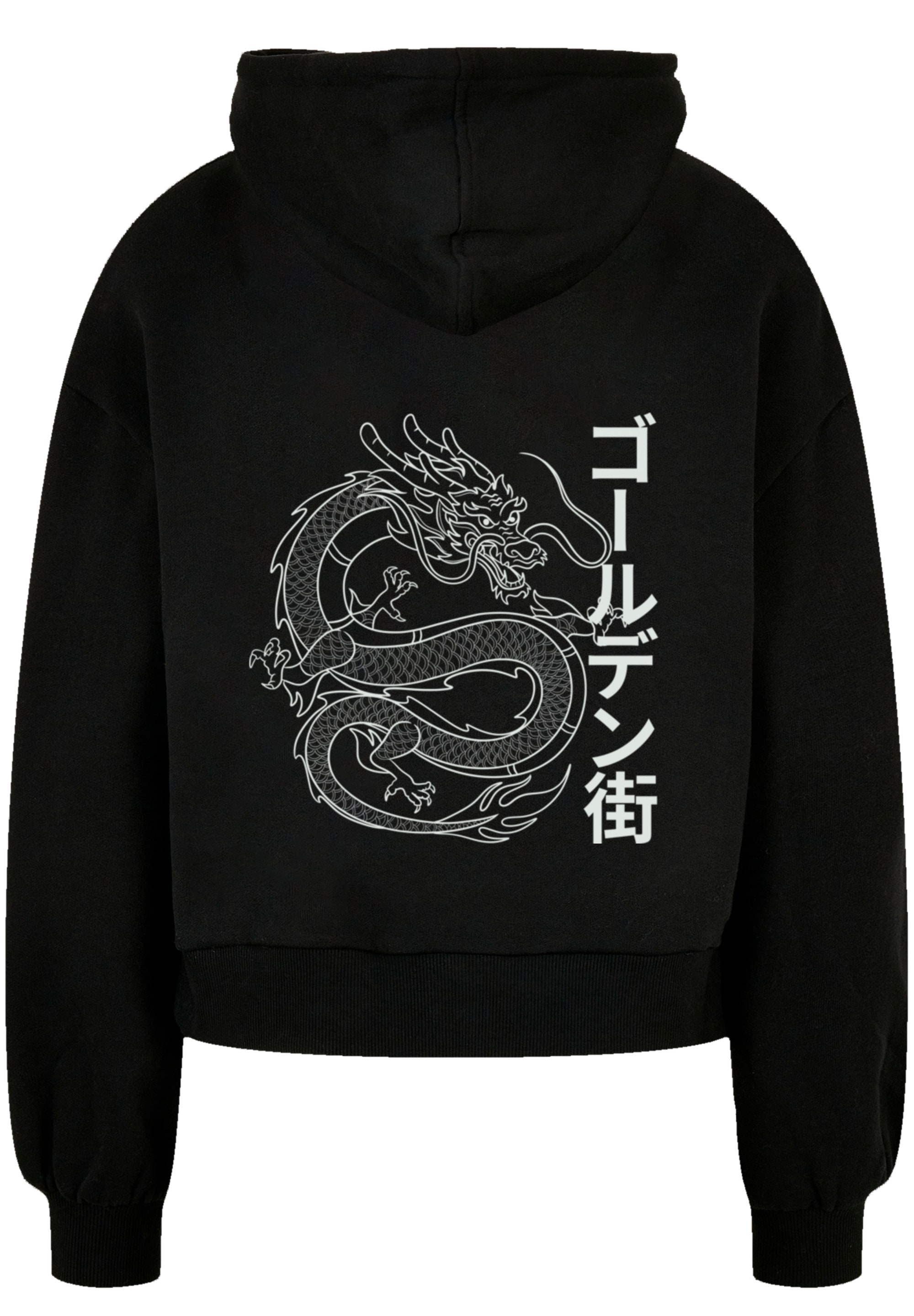 F4NT4STIC Kapuzenpullover »Drache Golden Gai«, Print