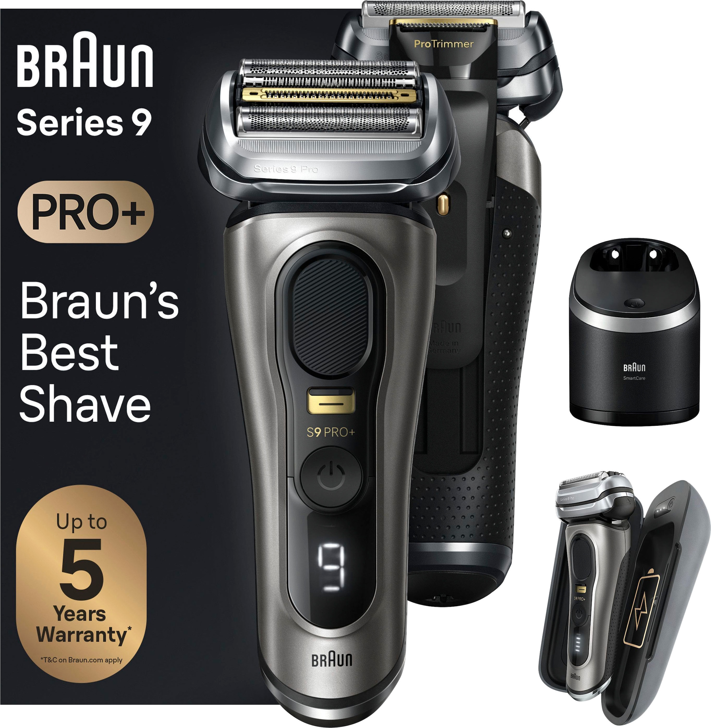 Braun Elektrorasierer »Series 9 Pro+ 9575cc«...