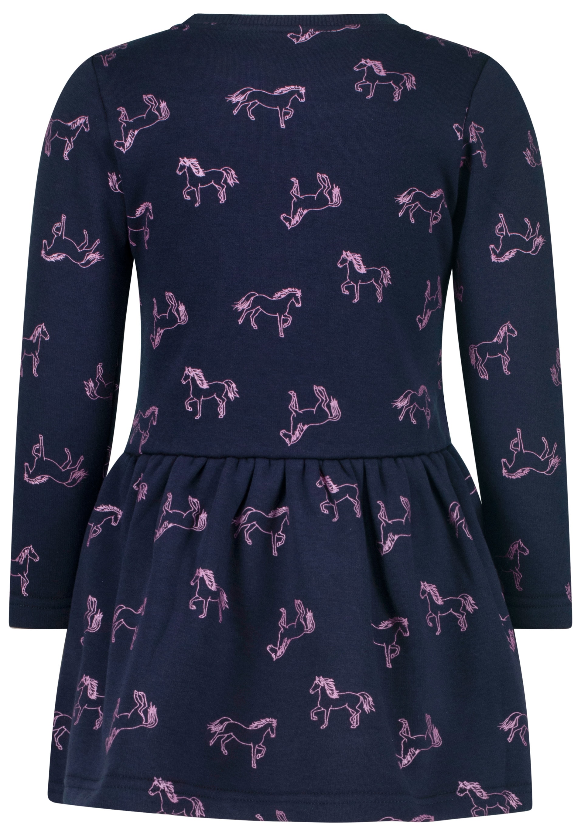 SALT AND PEPPER Jerseykleid, mit Allover-Pferdeprint