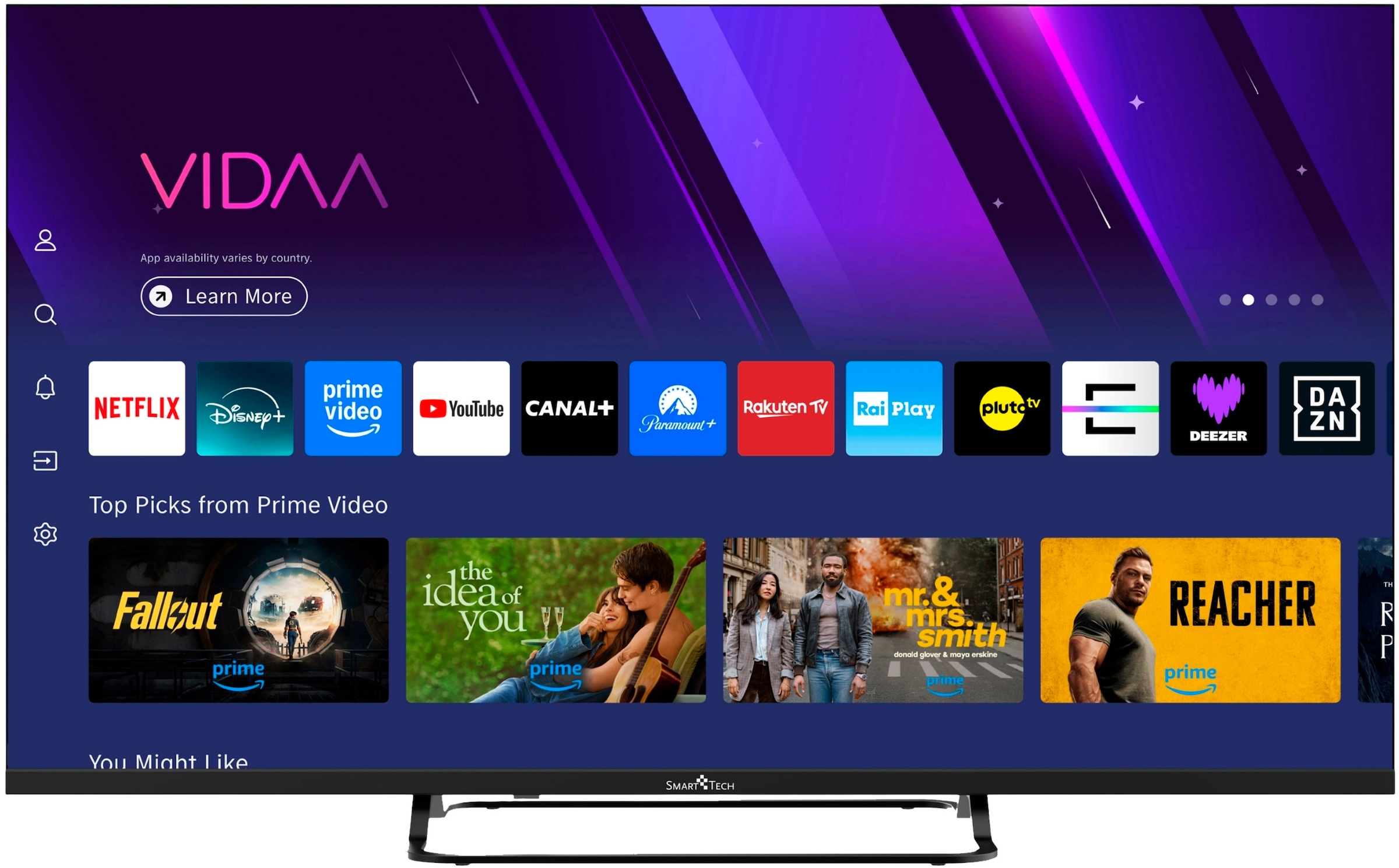 Smart Tech LED-Fernseher »40FV02V« 101 cm/40 ″ Full HD Smart-TV