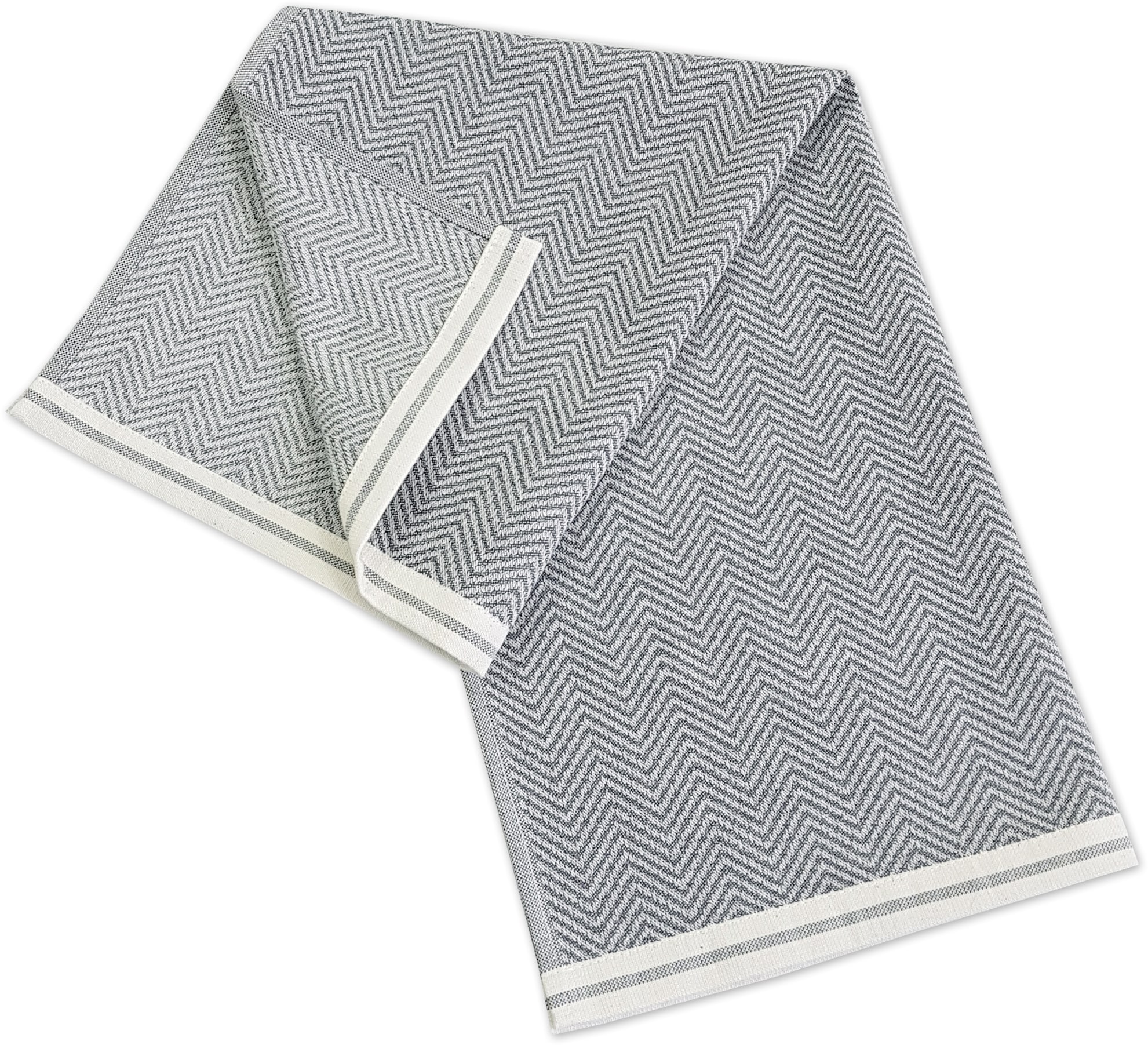 framsohn frottier Geschirrtuch »Modern Living Fischgrät«, (Set, 3 tlg.), dichte Feinwebung, in Österreich hergestellt, 50x70 cm