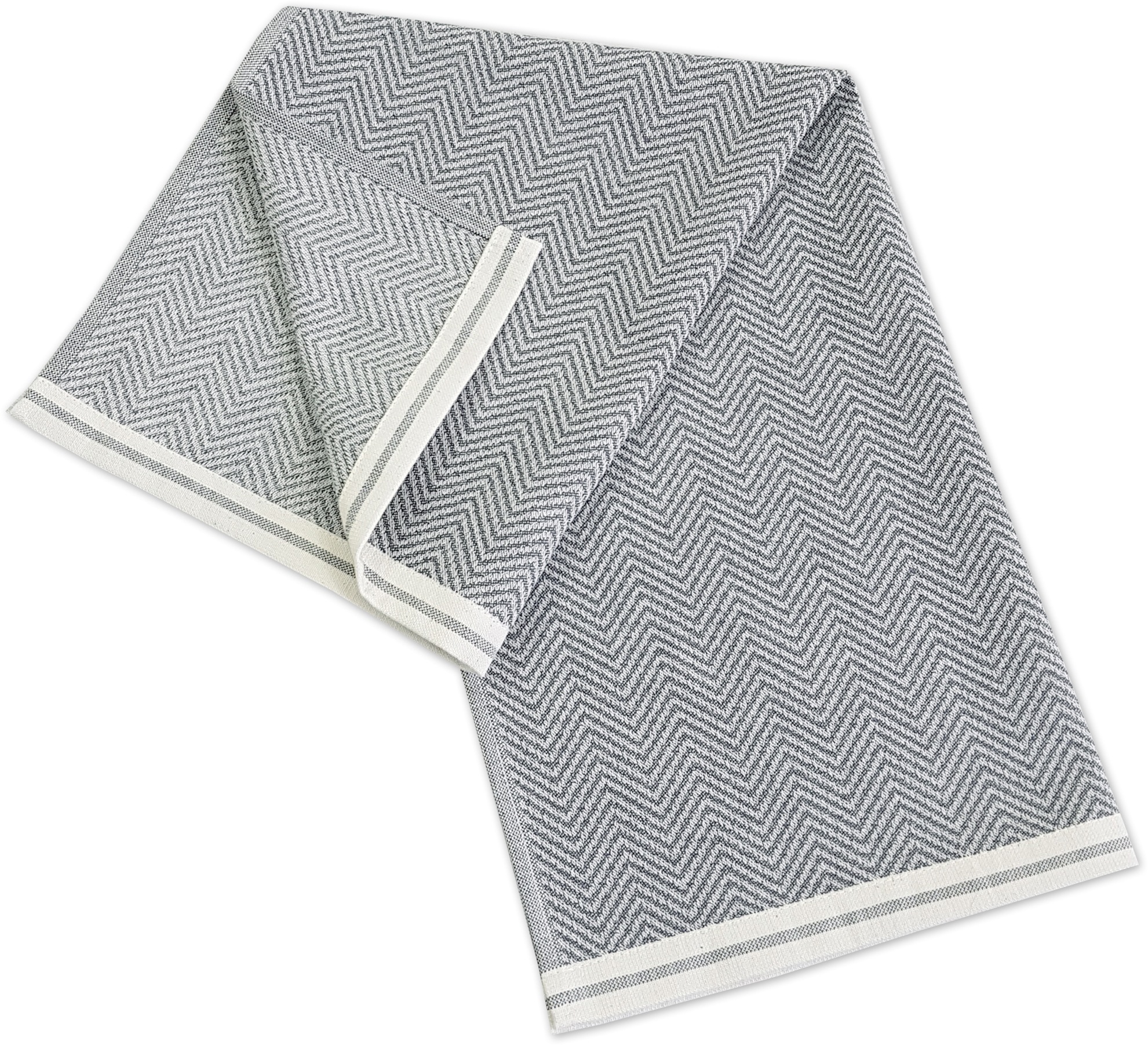 Thumbnail - framsohn frottier Geschirrtuch "Modern Living Fischgrät" dichte Feinwebung, in Österreich hergestellt, 50x70 cm