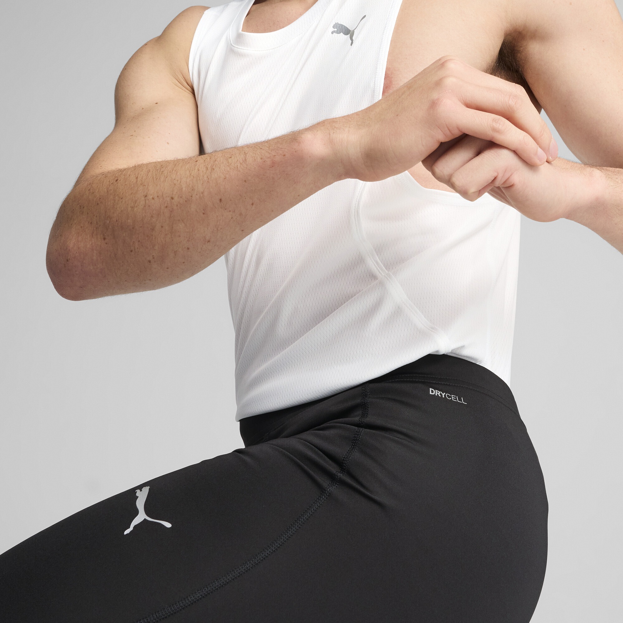 PUMA Laufshorts »RUN FOUNDATION 8" Radlerhose Herren«