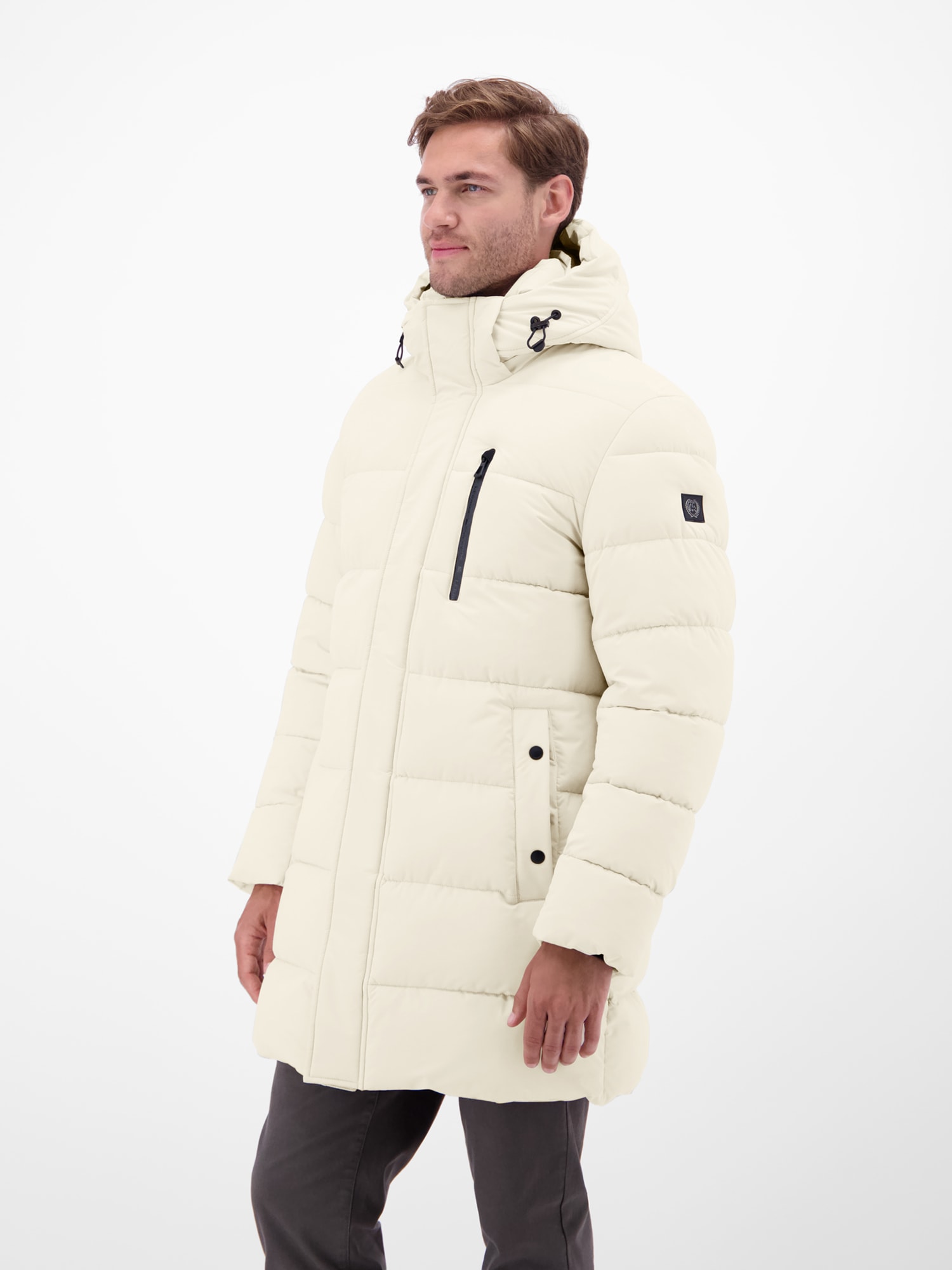 LERROS Steppjacke »LERROS Warme Steppjacke für Herren«, mit Kapuze, Wasser- und windabweisend, atmungsaktiv
