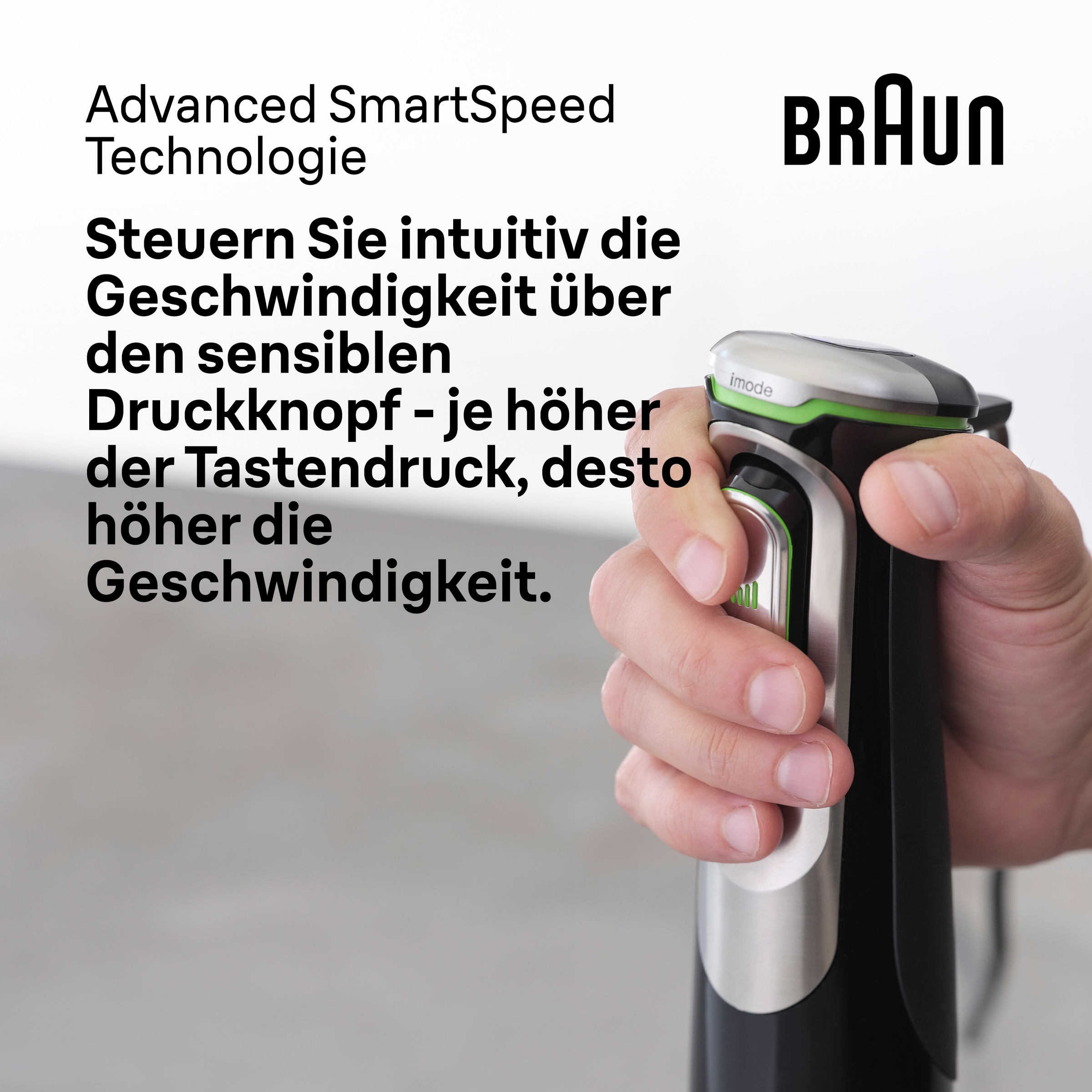 Braun Stabmixer »MultiQuick MQ 9187XLI«, 1200 W
