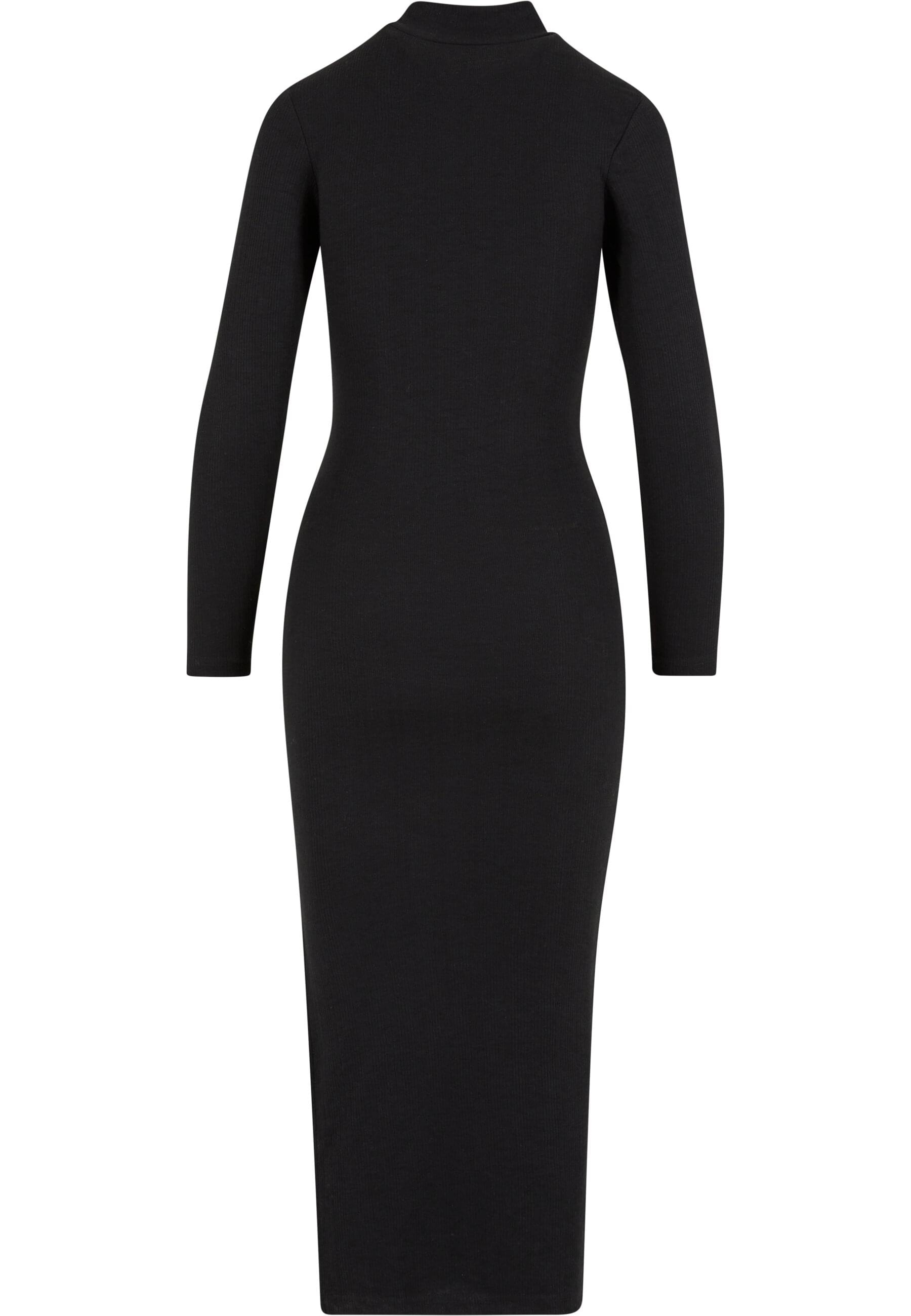 URBAN CLASSICS Shirtkleid "Urban Classics Ladies Rib Longlseeve Mockneck Dr günstig online kaufen