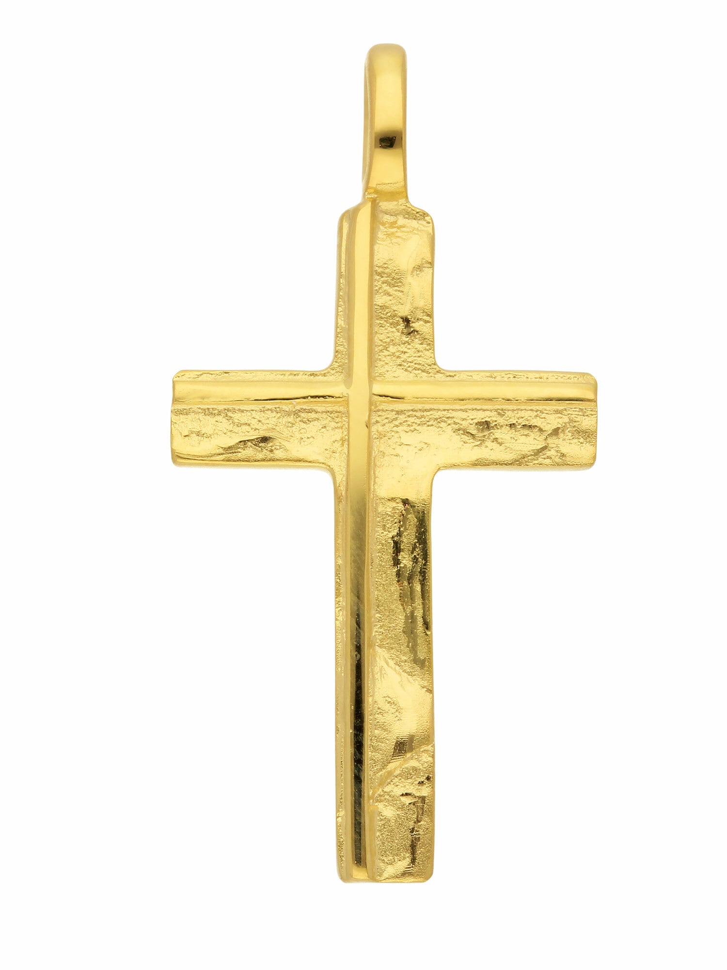 Kettenanhänger »585 Gold Kreuz Anhänger«, Goldschmuck für Damen & Herren