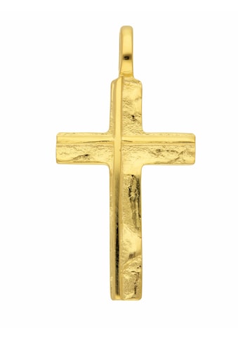 Adelia´s Kettenanhänger »585 Gold Kreuz Anhänger«, Goldschmuck für Damen & Herren kaufen