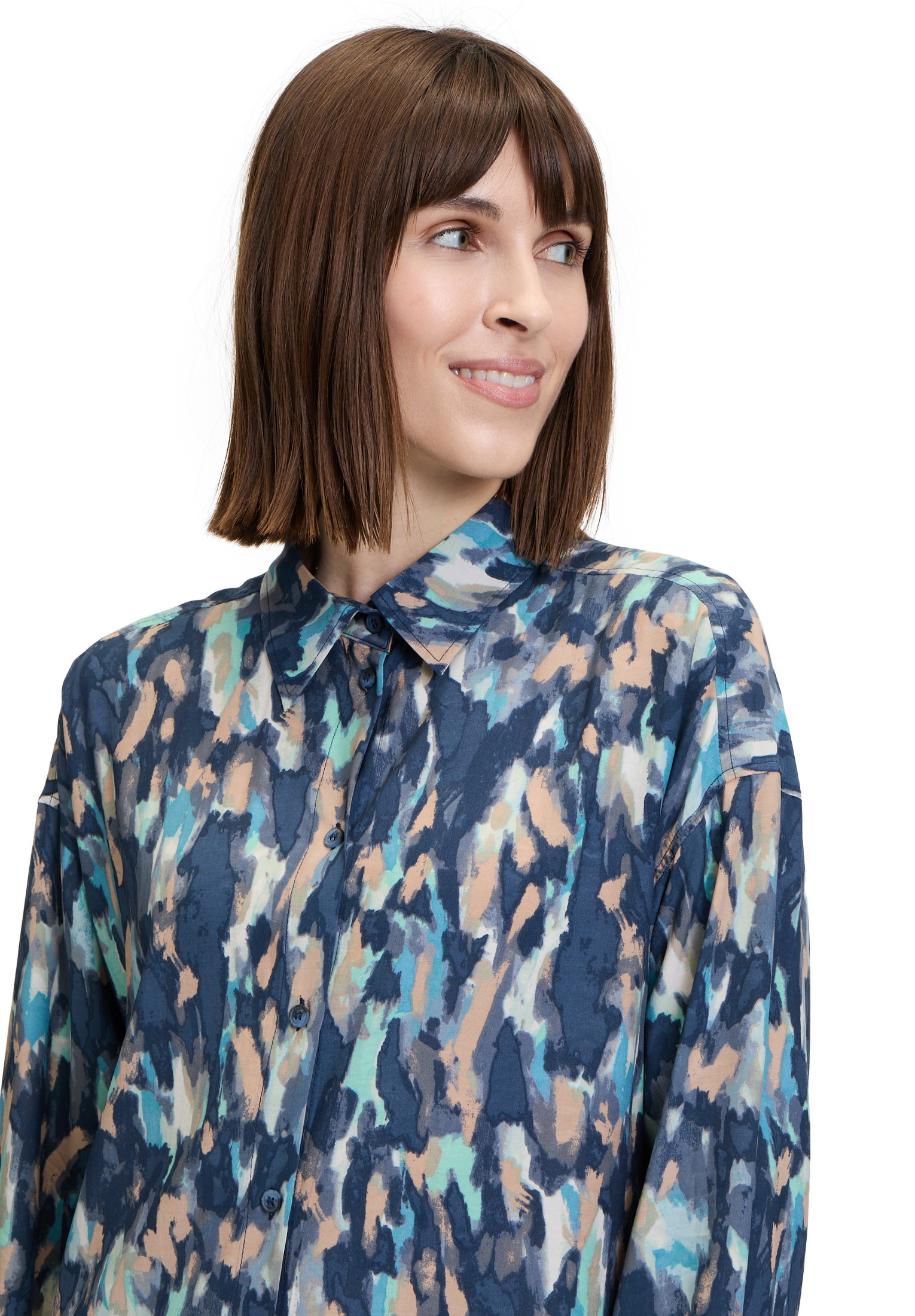 Betty&Co Hemdbluse »Betty & Co Damen Hemdbluse mit Print«