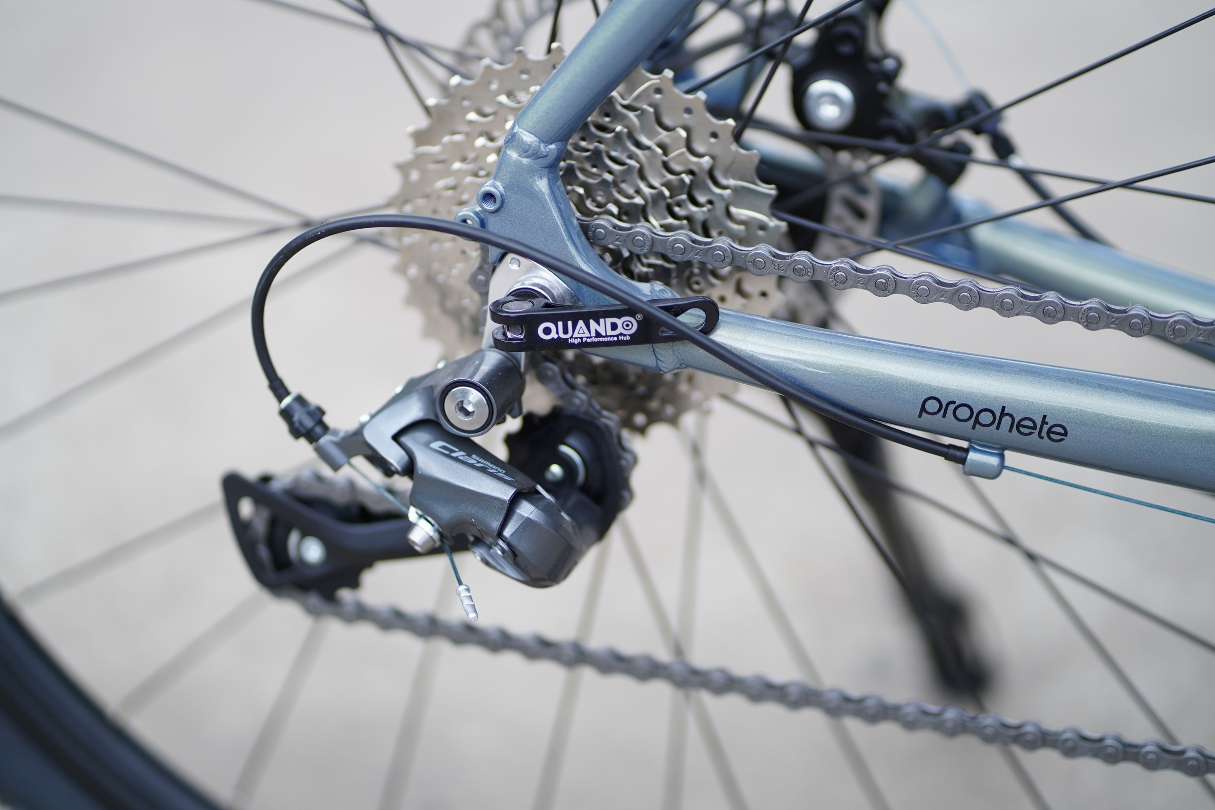 Prophete Gravelbike »Graveler«, 16 Gang, Shimano, Claris Schaltwerk, Kettenschaltung