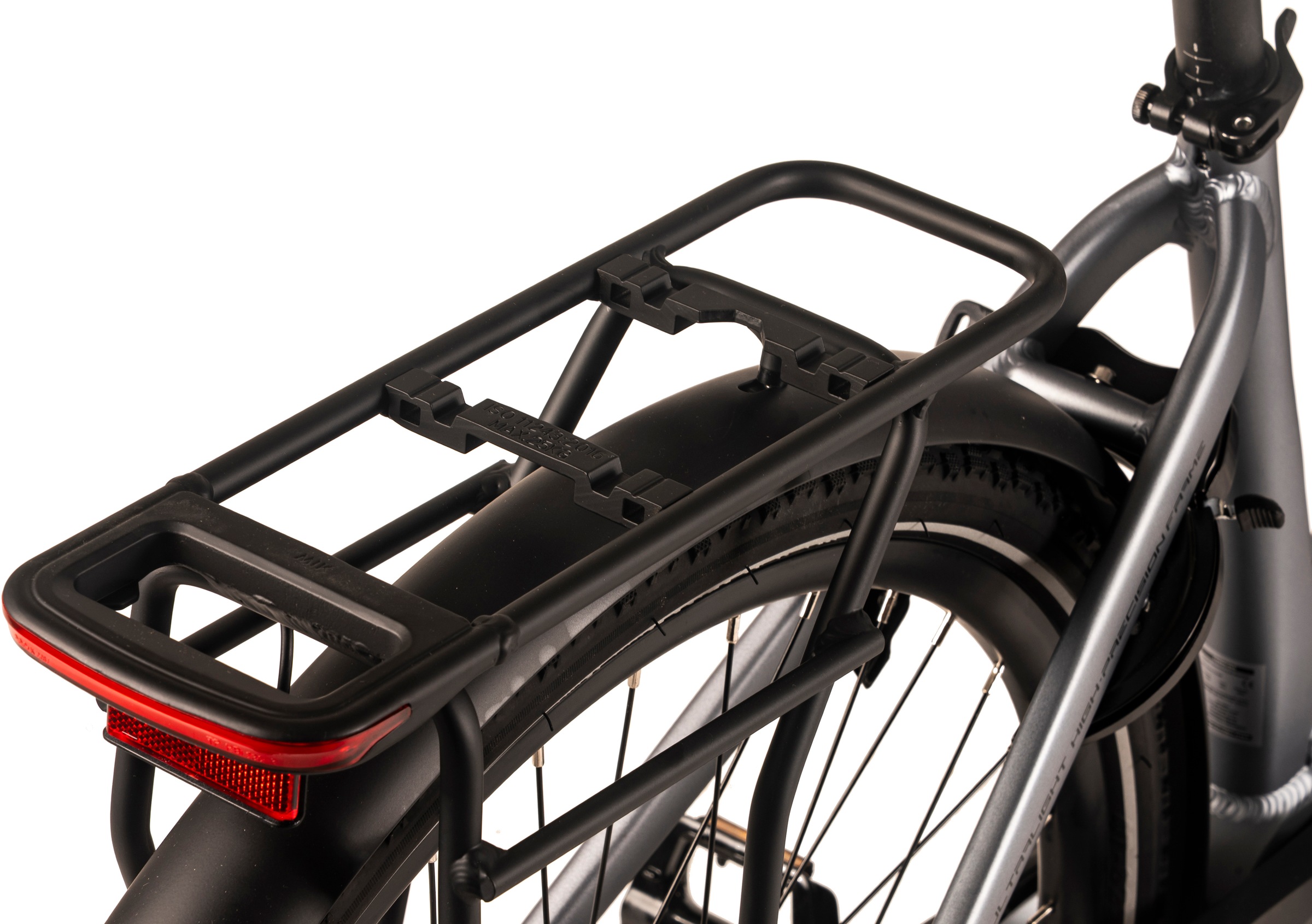 Adore E-Bike »28" Alu Cityfahrrad CX-660 Mittelmotor 75NM / 14,7Ah Grau matt«, 7 Gang, Shimano, Tourney, Mittelmotor 250 W