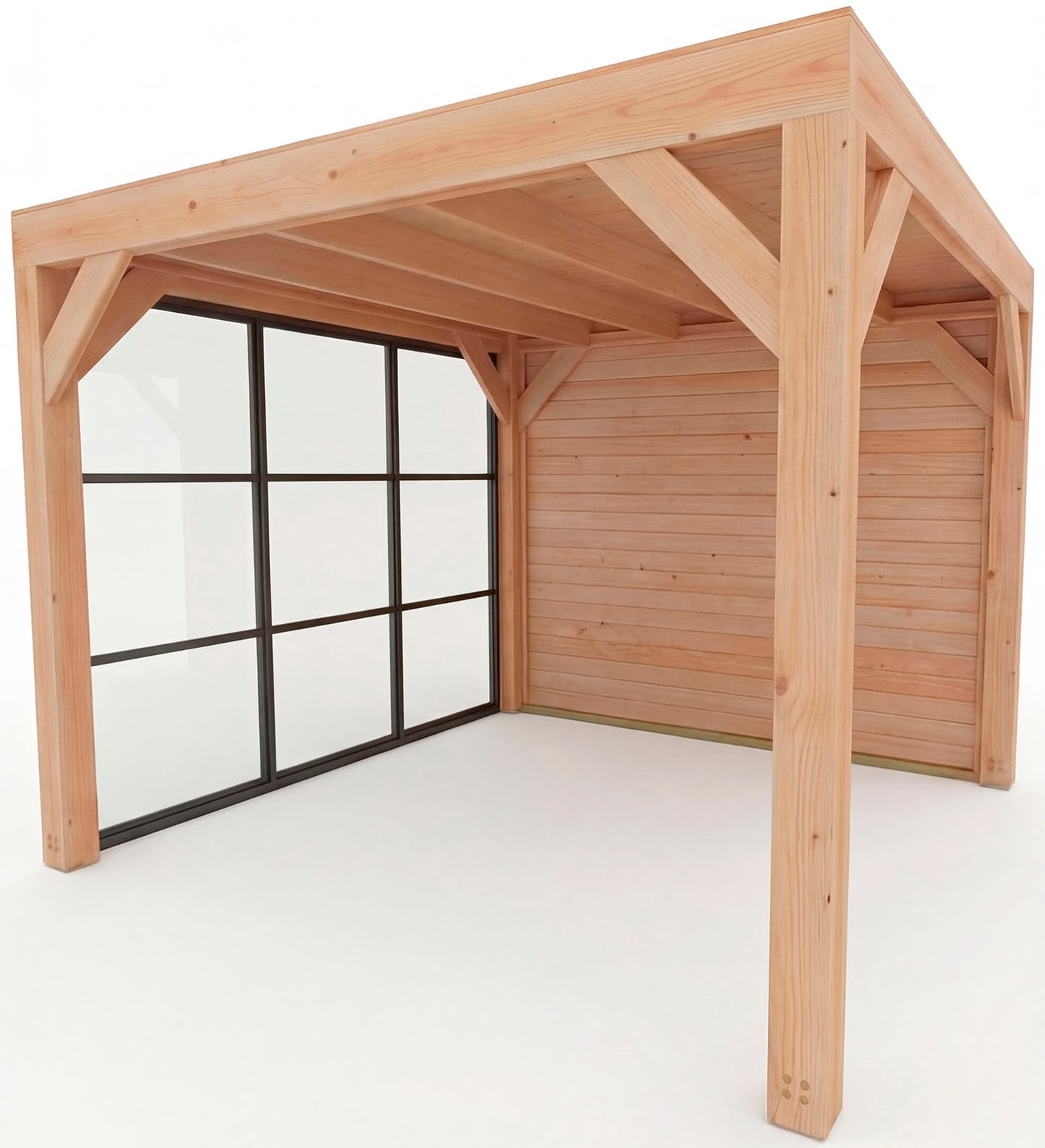 weka Holzpavillon »Lumley Lauben-Set Gr. 1.2« BxTxH: 307x307x245 cm