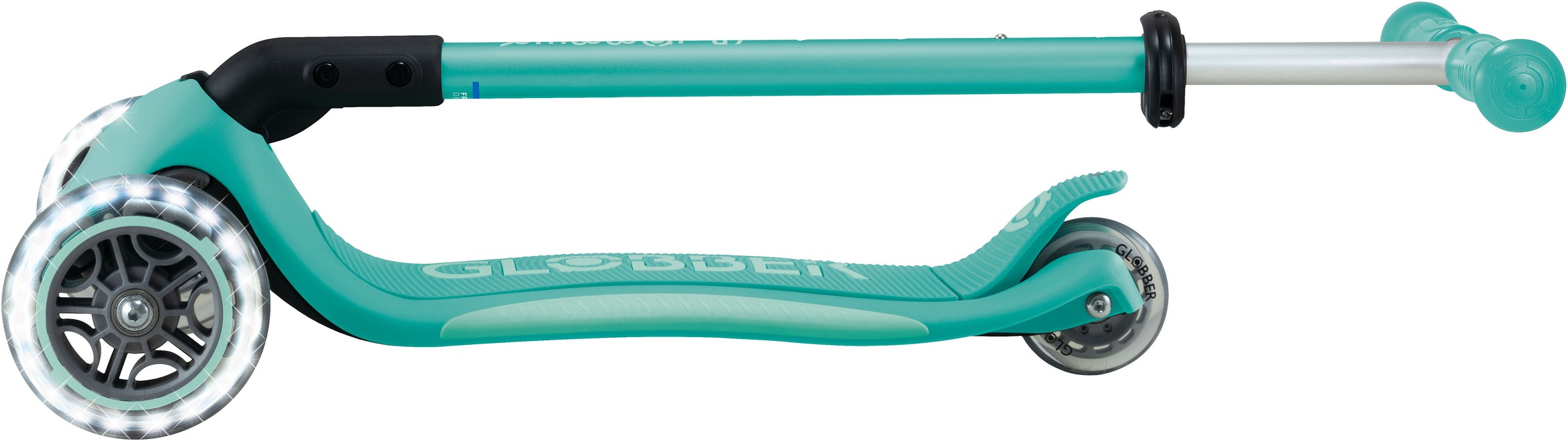 Globber Tretroller »ELITE LIGHTS, mit Leuchtrollen«
