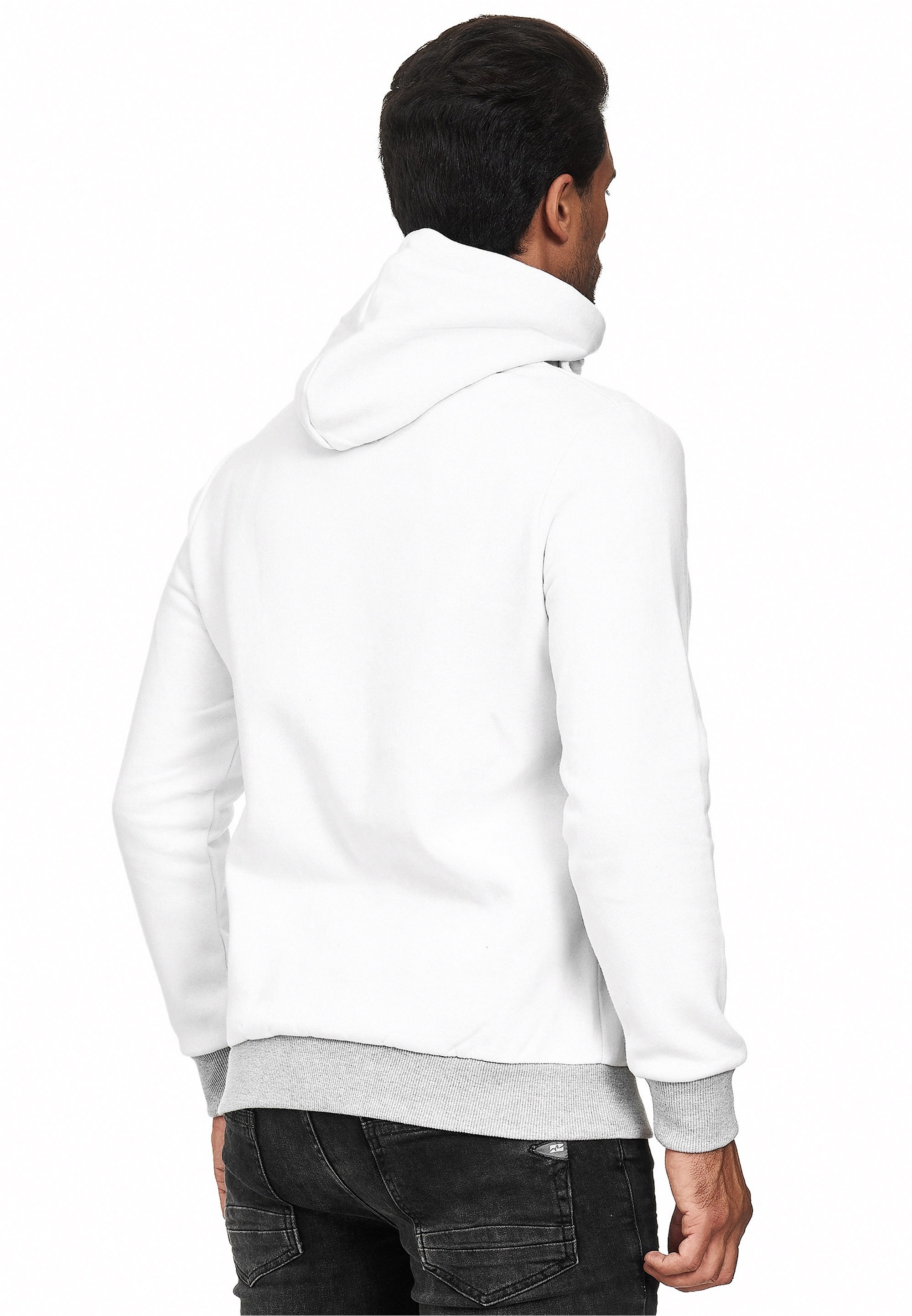 Rusty Neal Kapuzensweatshirt, mit modernem Schnitt