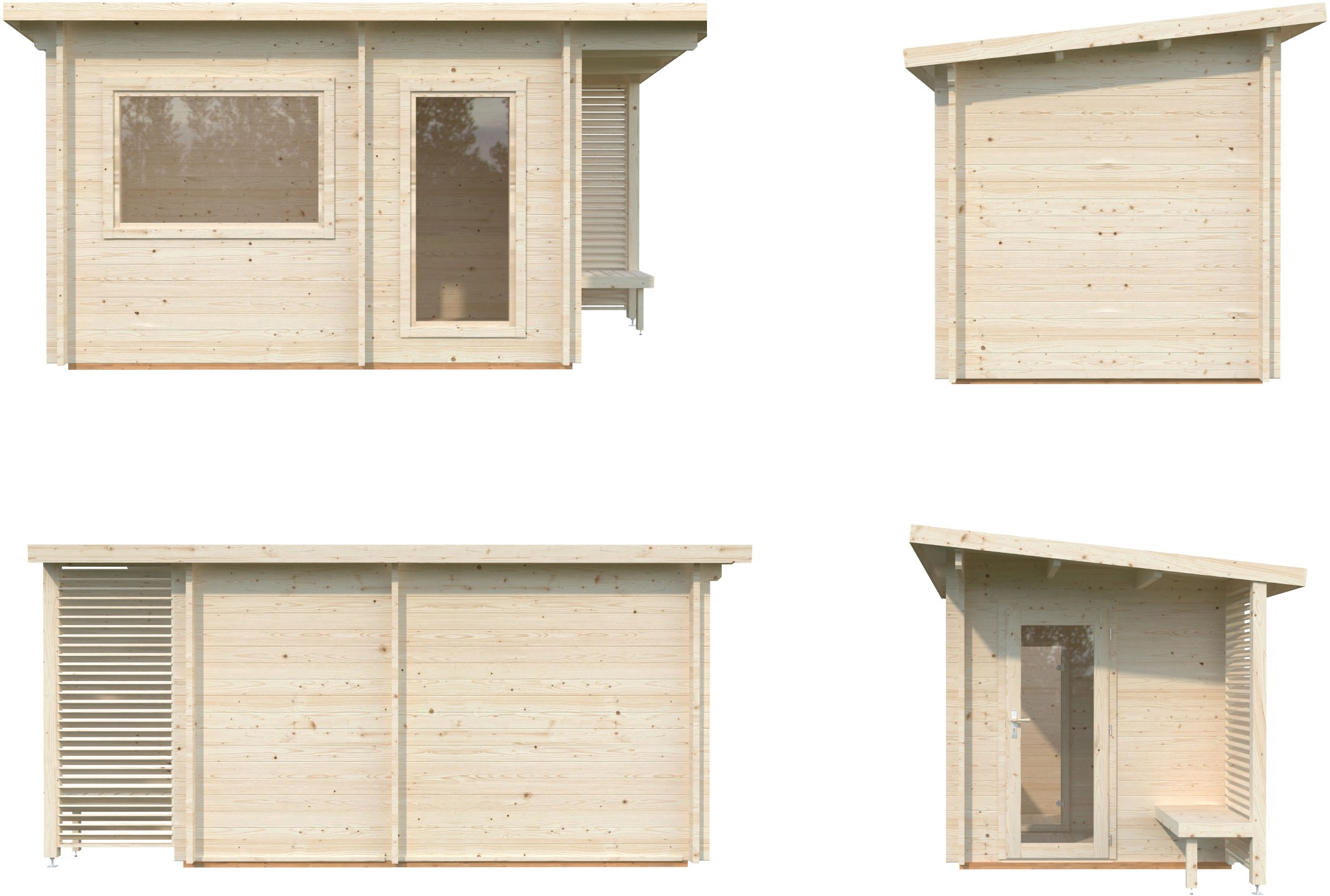Palmako Sauna »Sanna 6,8 m²«