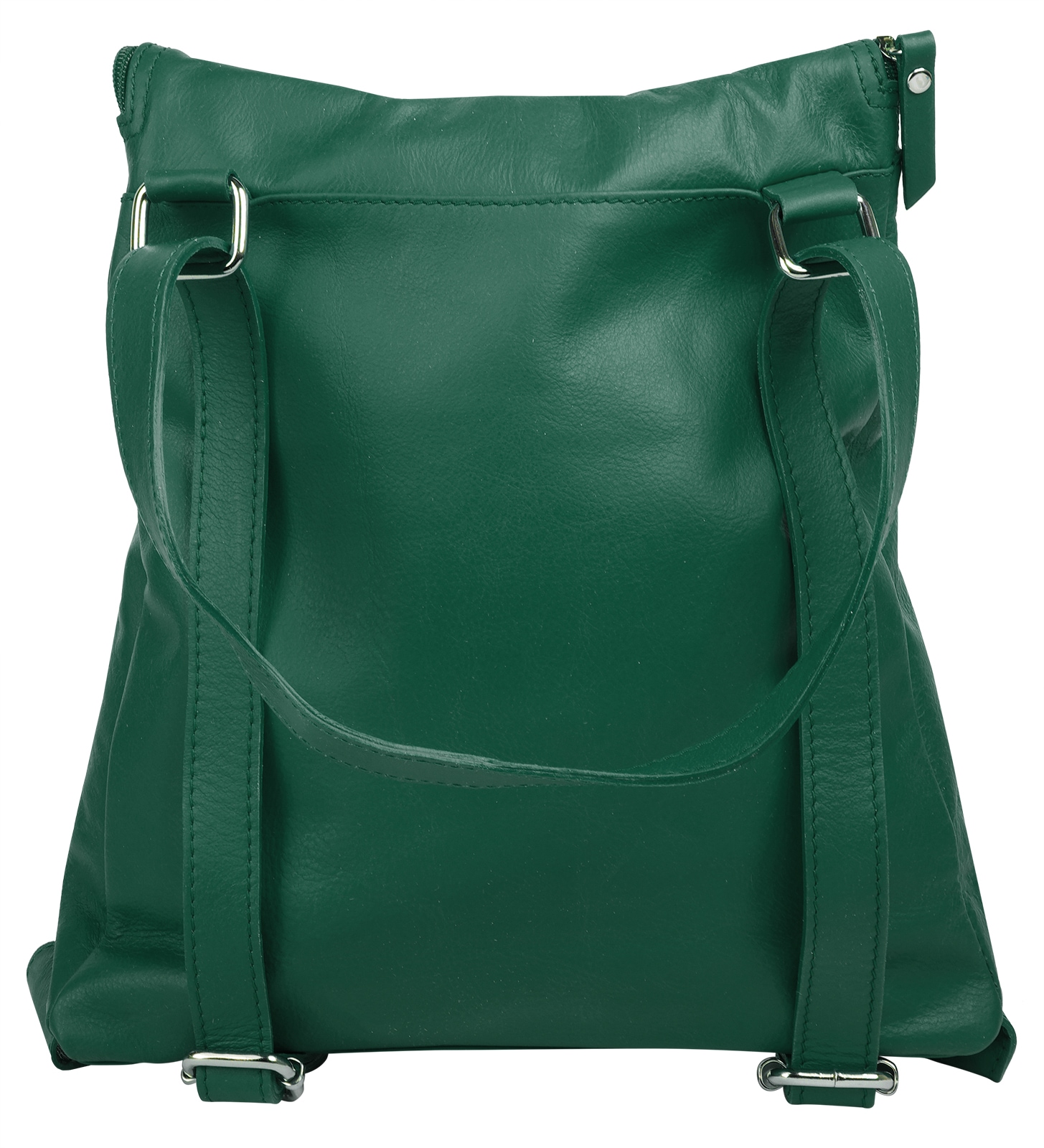 forty° Cityrucksack, echt Leder, Made in Italy