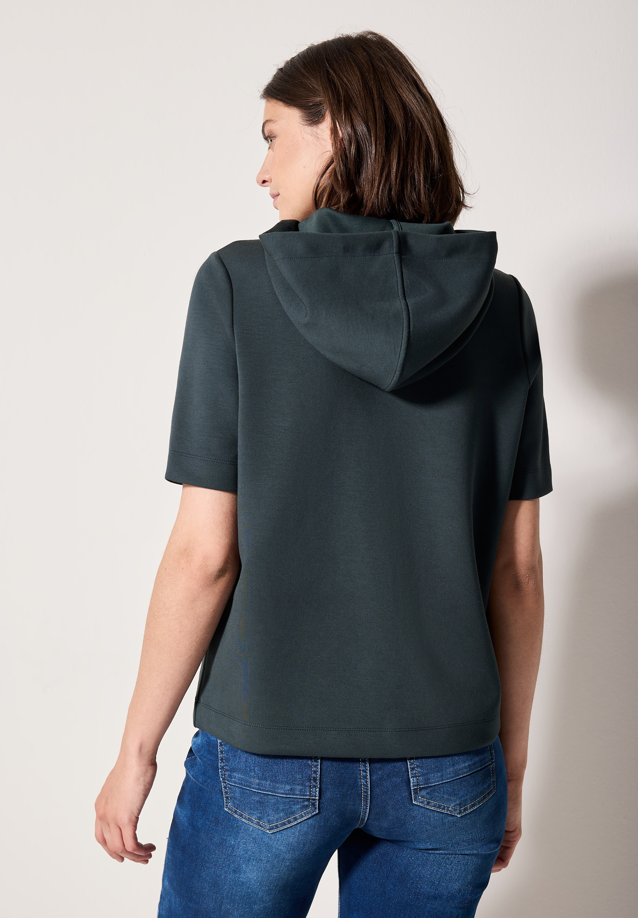 Cecil Sweatshirt, aus softem Materialmix
