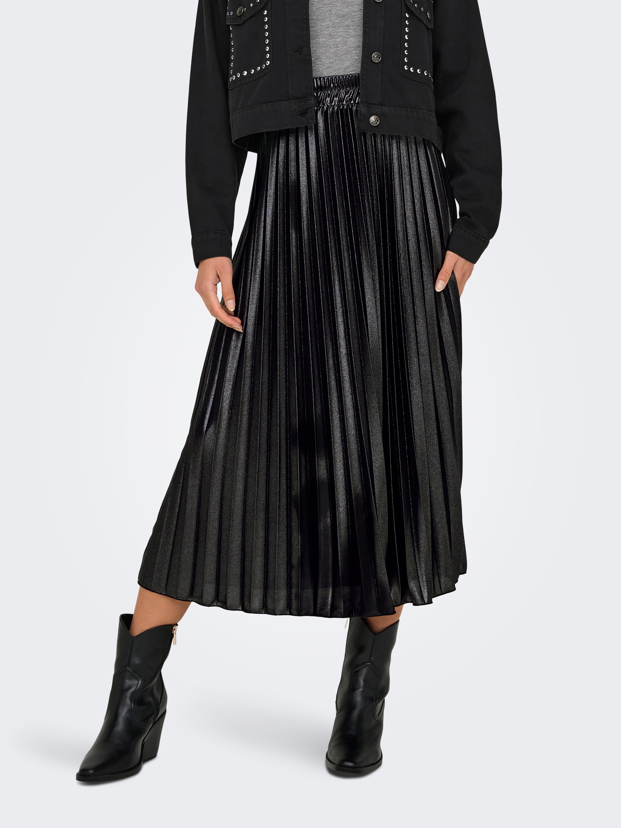 ONLY Plisseerock "ONLLYON PLEATED SHINE SKIRT JRS NOOS" günstig online kaufen