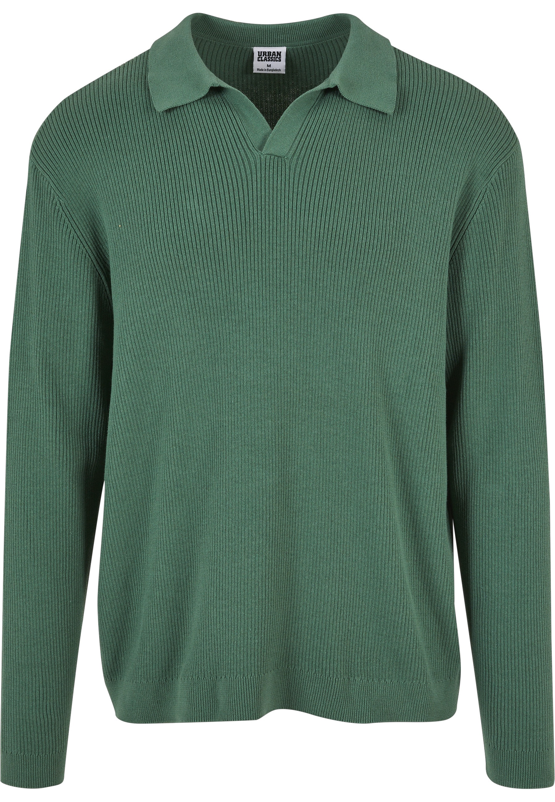 URBAN CLASSICS Langarmshirt "Urban Classics Herren Ribbed Oversized Longsleeve" 1 Stk.
