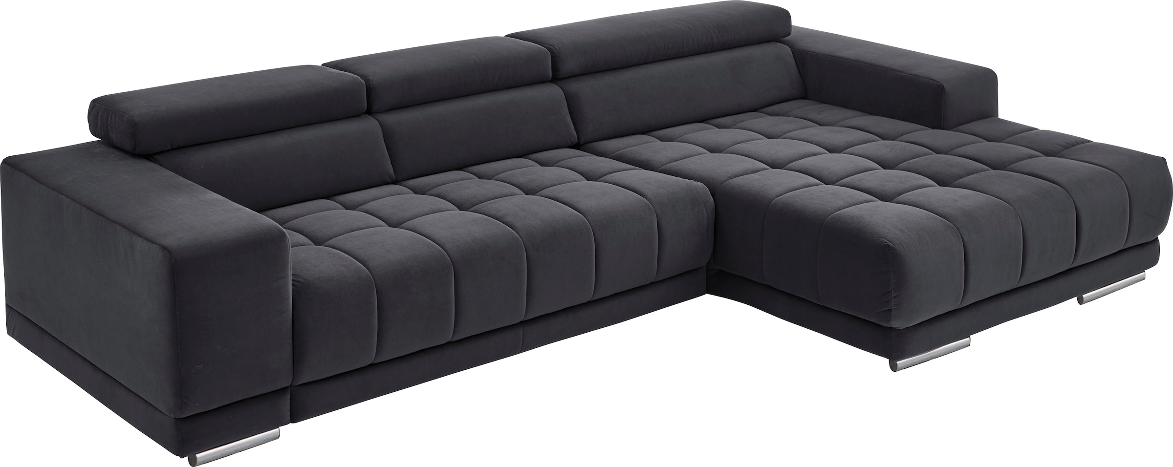 Die PlanBar Ecksofa "MP-IN15053 L-Form", mit Kopfteilverstellung, wahlweise günstig online kaufen