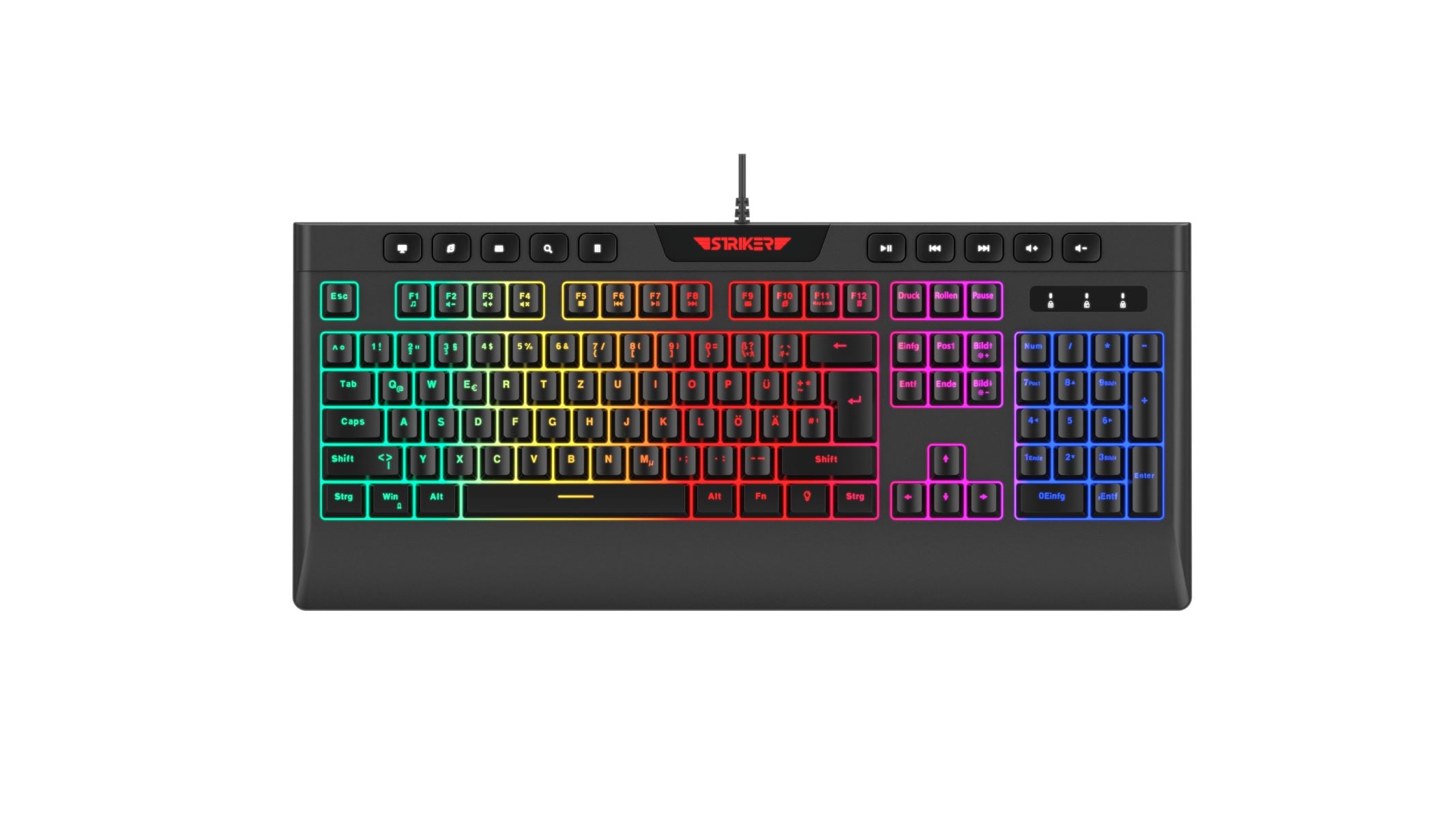 GAMEMAX PC-Komplettsystem »MegaDeal Gaming-PC-Set Black Hole«, (inkl. Maus, Tastatur), Windows 11 + MSI MAG 32C6 Curved-Monitor, 80cm (32")
