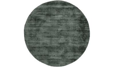 carpetfine Teppich »Ava«, rund, 13 mm Höhe, Viskoseteppich, Seidenoptik, Wohnzimmer kaufen