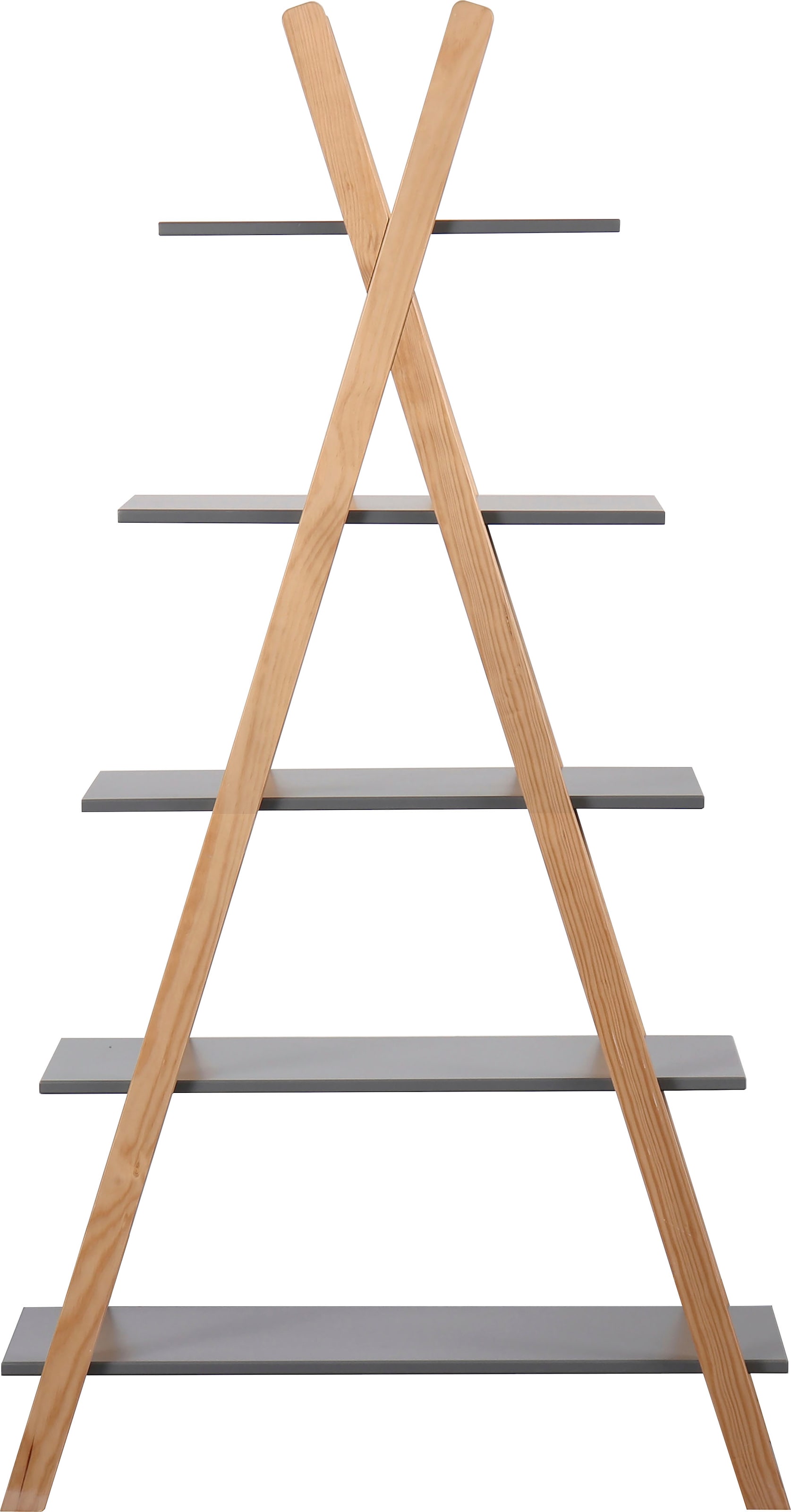 Möbilia Regal "Dolidoo" in skandinavischem Look, Leiterregal für Kinder- od günstig online kaufen